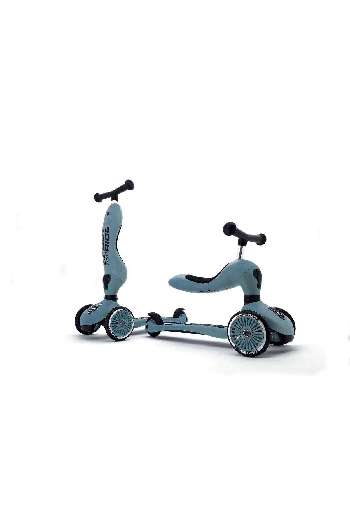 Highway Kick Oturaklı Scooter PetrolMavi