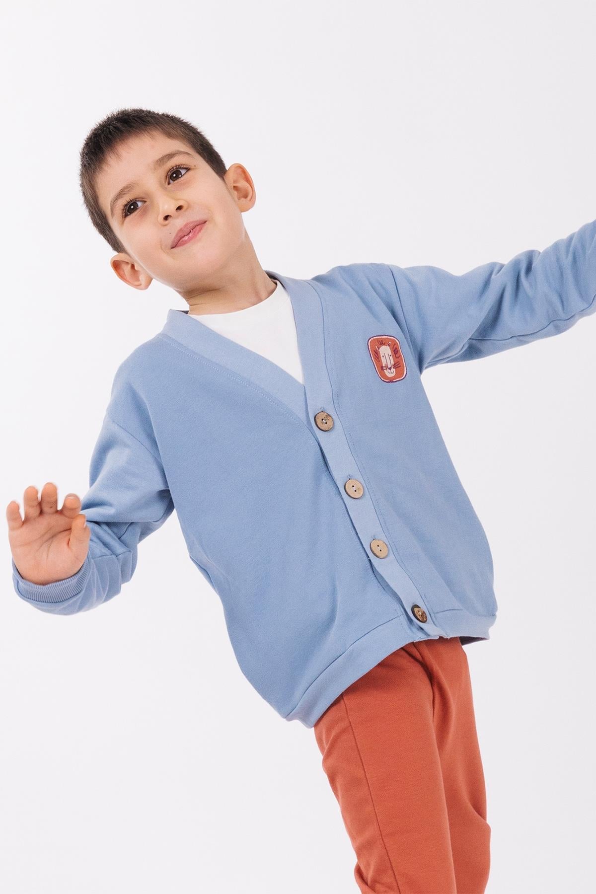 Home Sweatshirt Hırka AçıkMavi