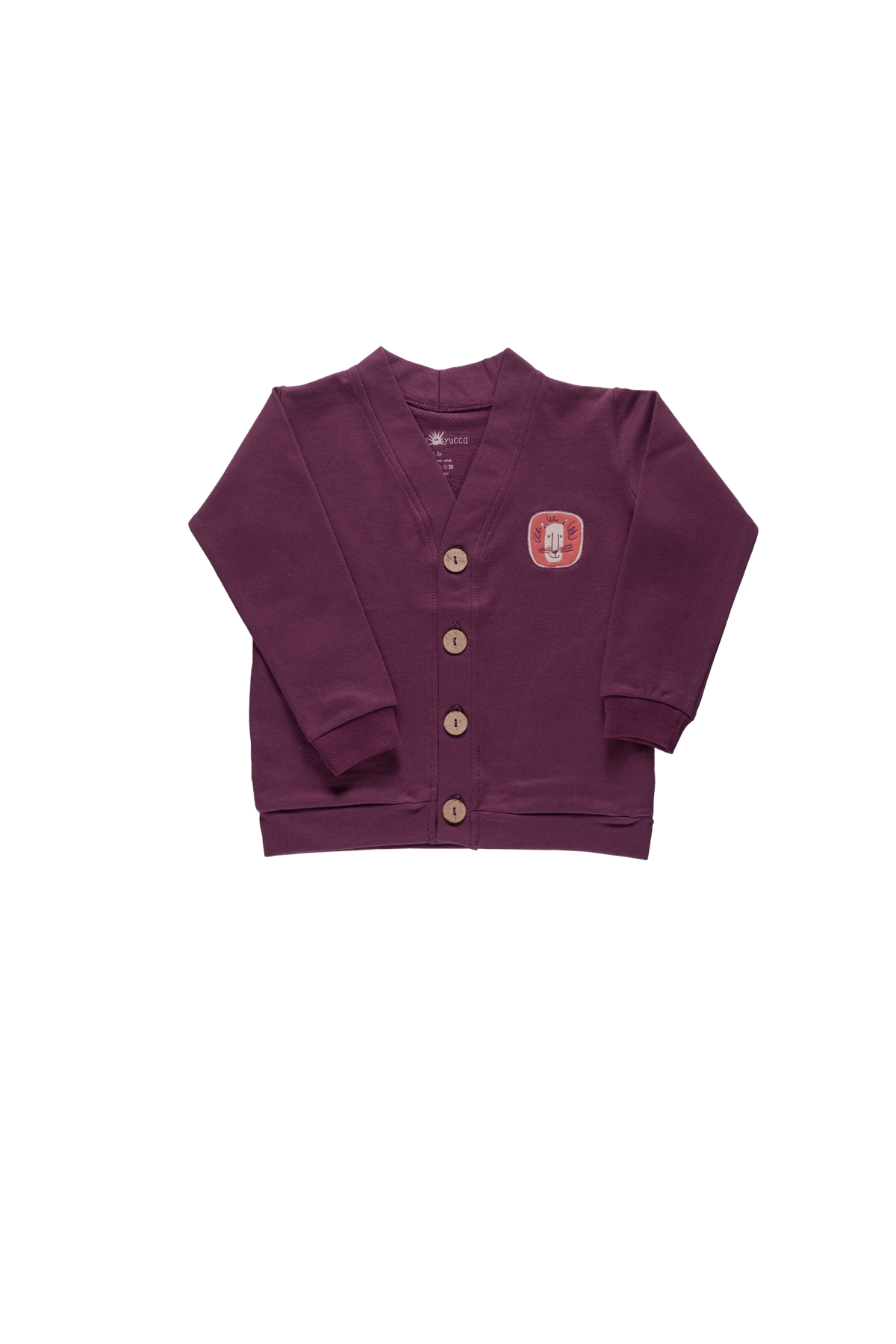 Home Sweatshirt Hırka Mürdüm