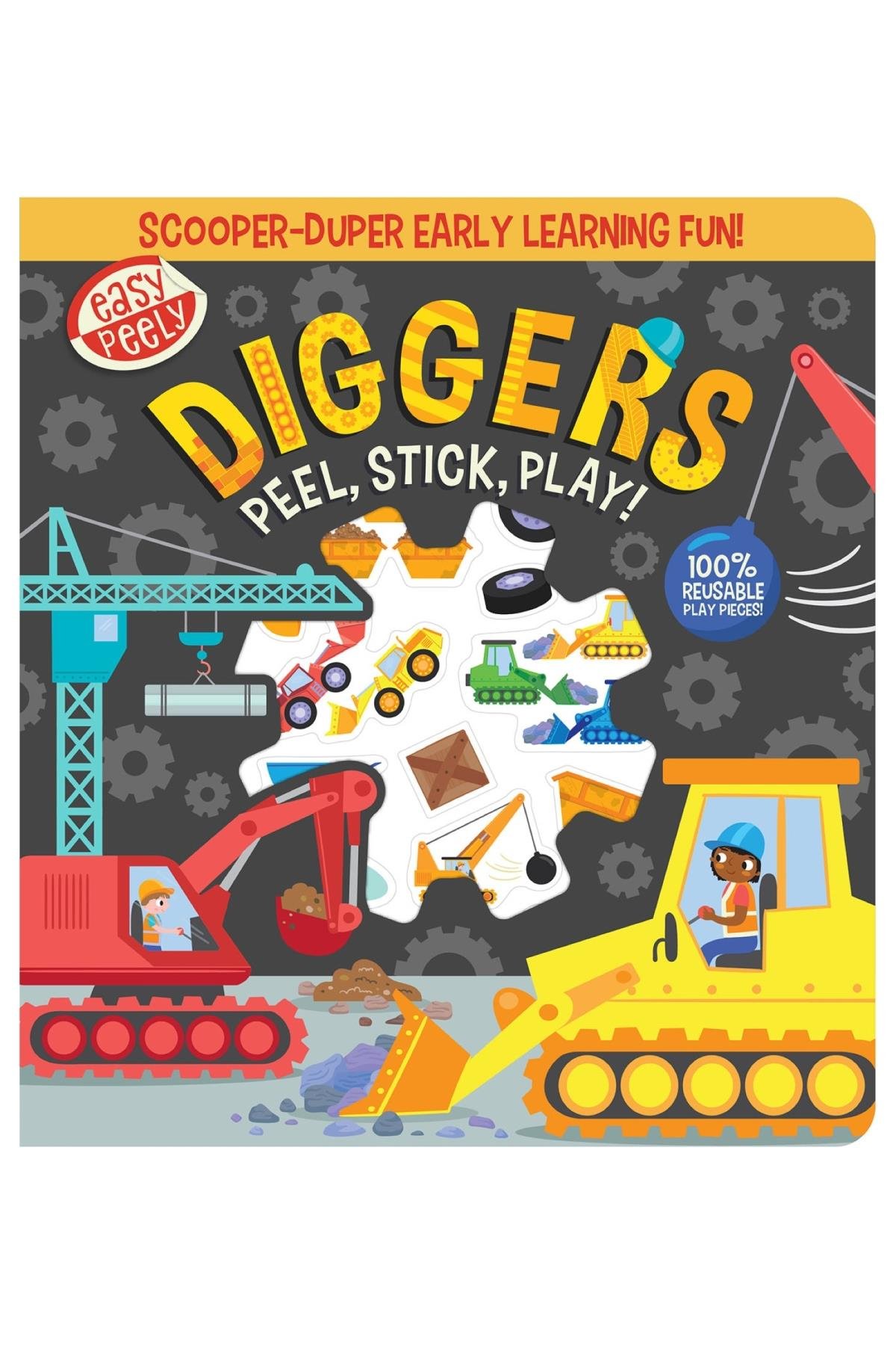 Imagine That / Easy Peely Diggers - Peel-Stick-Play Çok Renkli