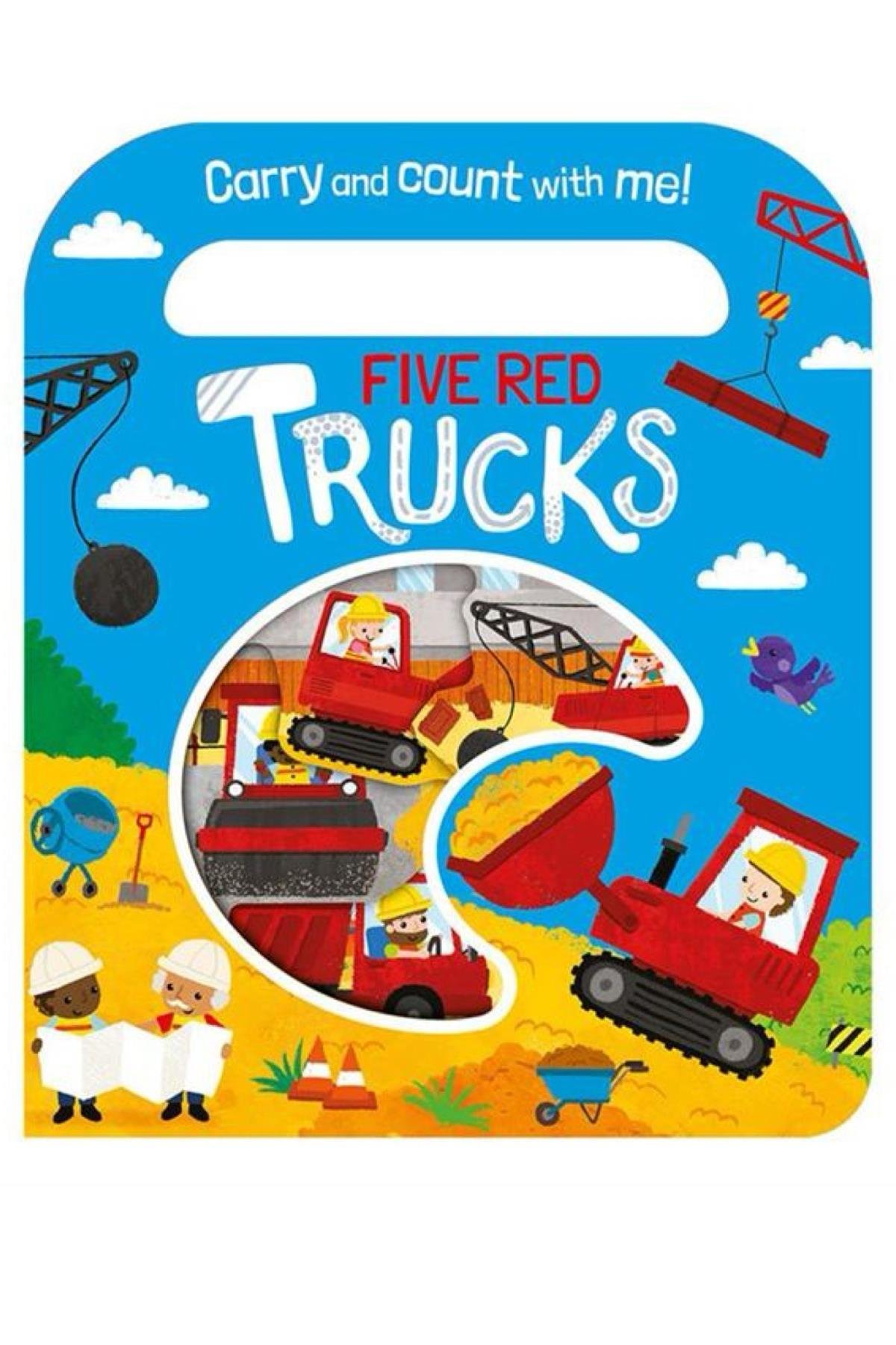 Imagine That /Five Red Trucks - Carry And Count - Board Book Çok Renkli
