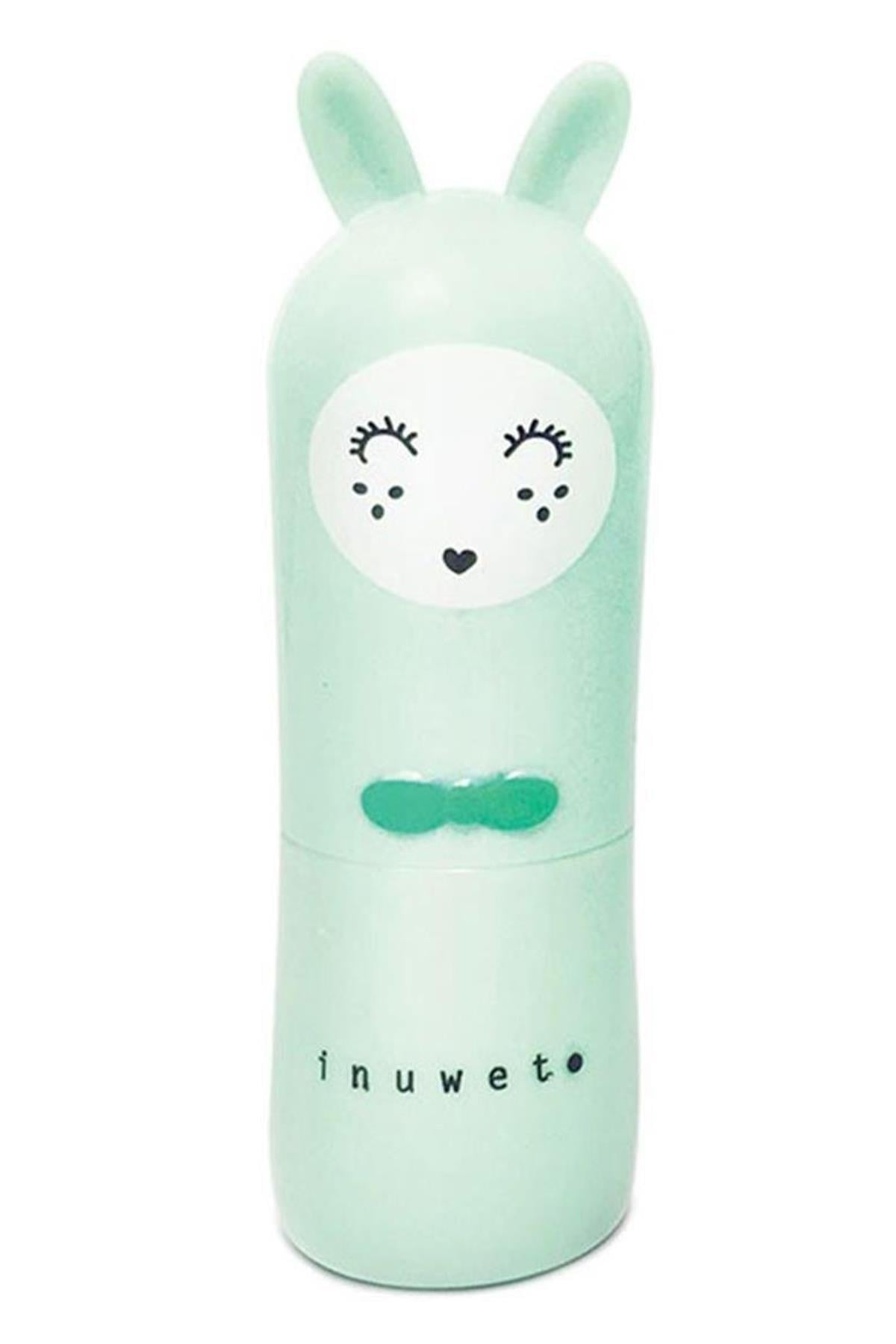 INUWET - BUNNY LIPBALM GREEN APPLE Çok Renkli