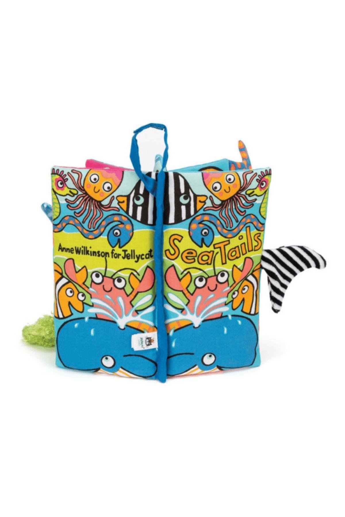 Jellycat Bez Kitap - Sea Tails Çok Renkli