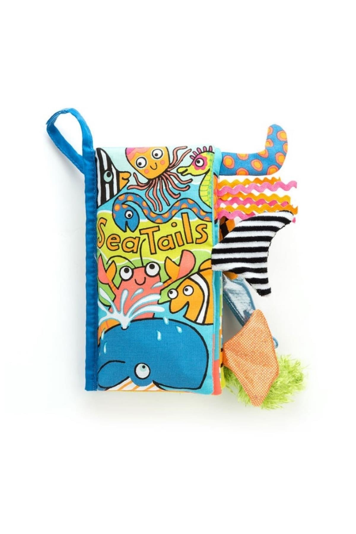 Jellycat Bez Kitap - Sea Tails Çok Renkli