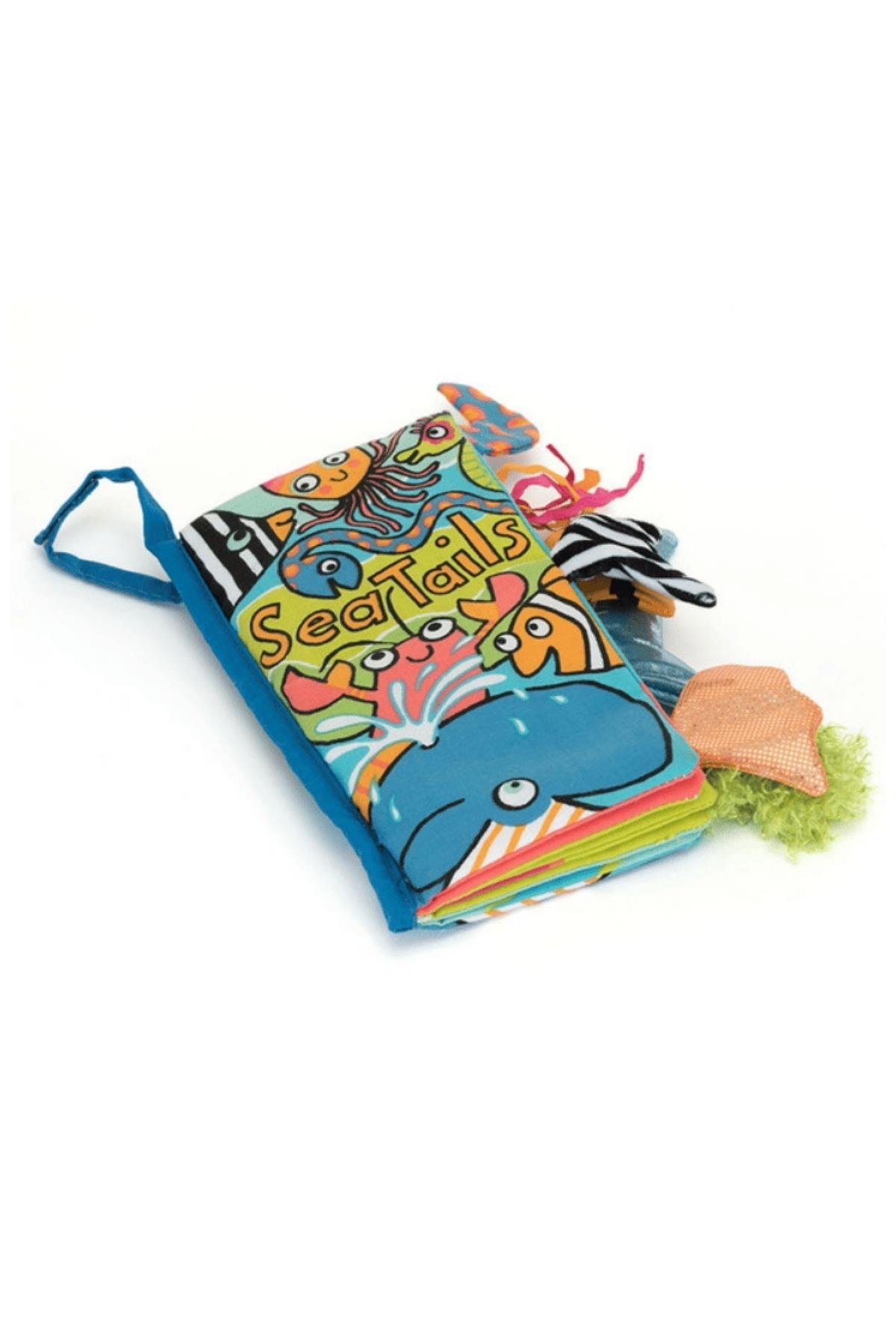 Jellycat Bez Kitap - Sea Tails Çok Renkli