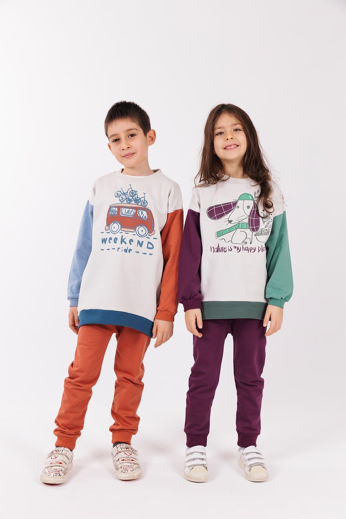 Jogger Pantolon Mürdüm