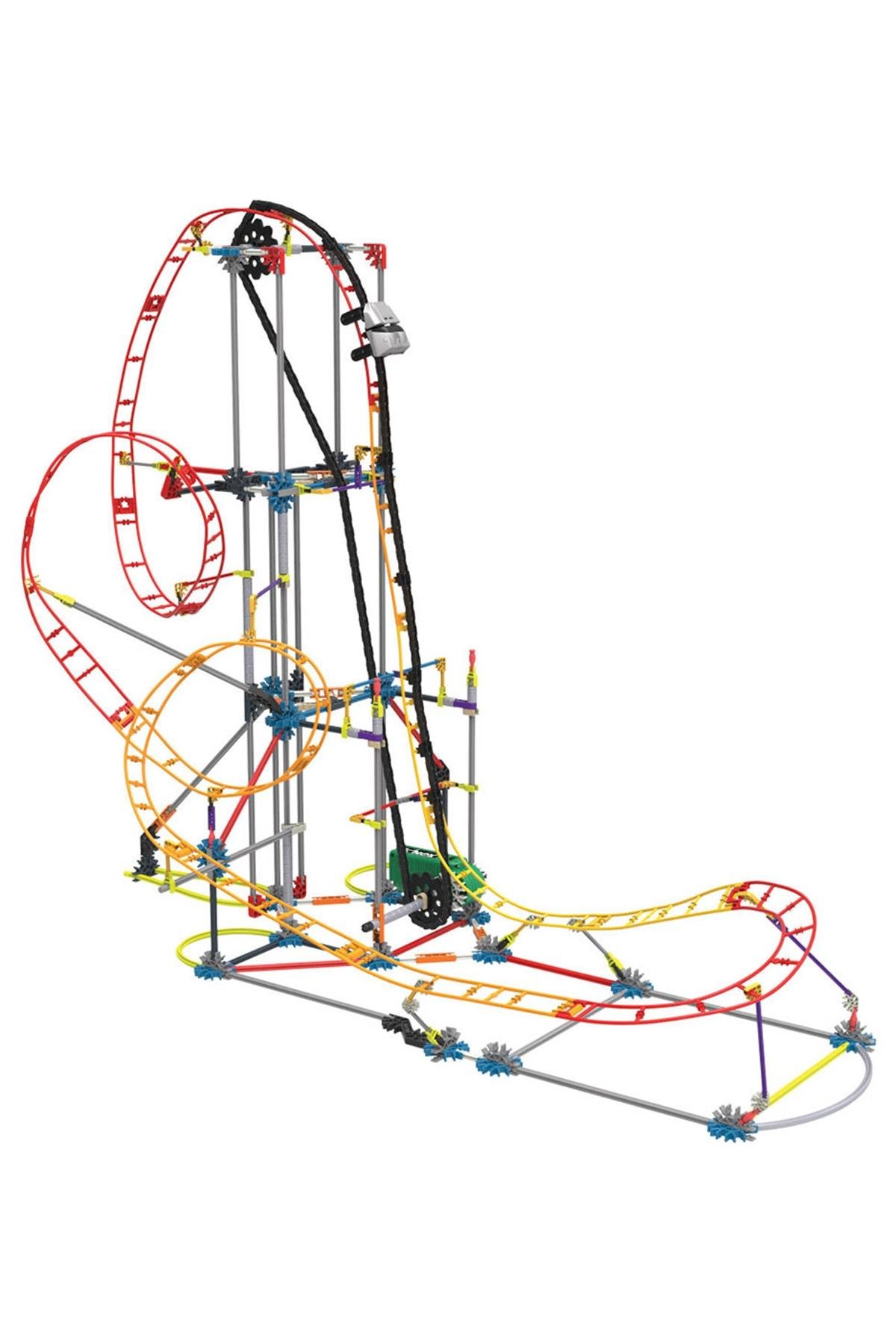 K'NEX Electrsc Inferno Roller Coaster Set ( Motorlu ) Çok Renkli