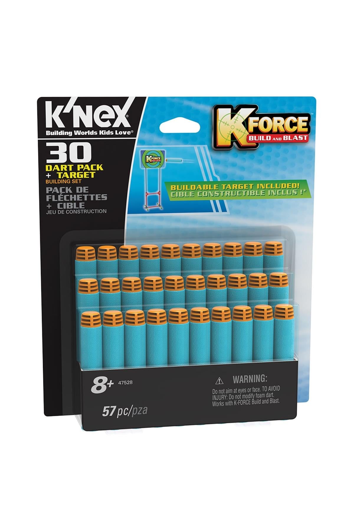 K'NEX Hedefli 30 Mermi Set Çok Renkli
