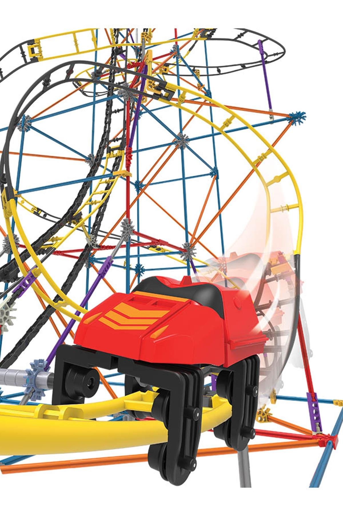 K'NEX Hornet Swarm Roller Coaster Set ( Motorlu ) Çok Renkli