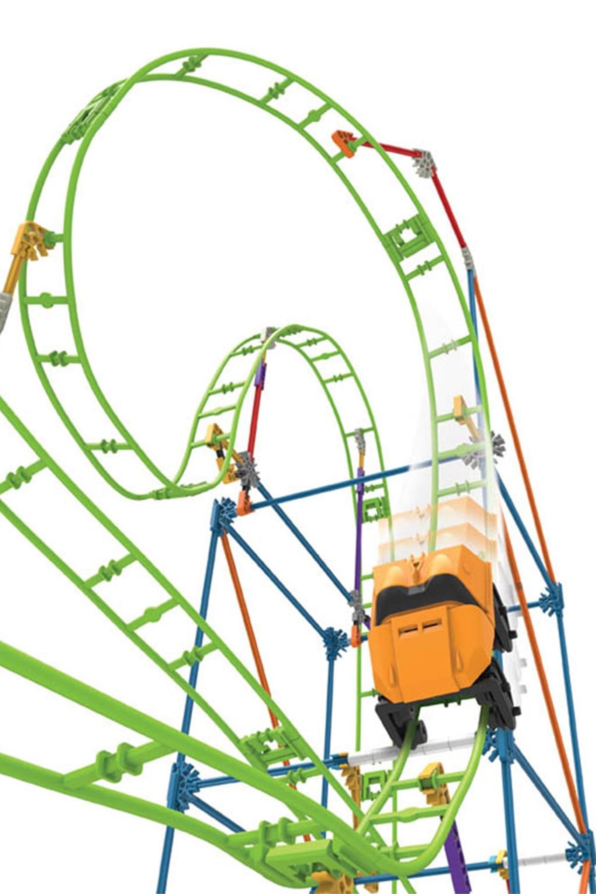 K'NEX Infinite Journey Roller Coaster Set Çok Renkli
