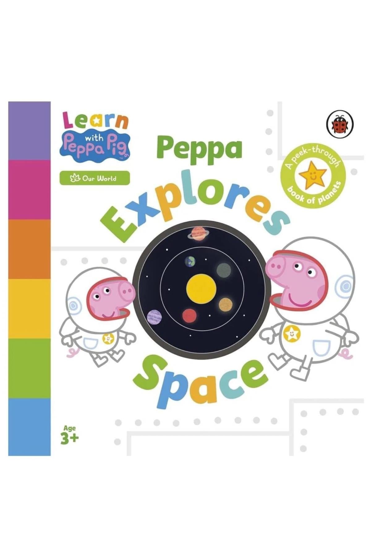 Ladybird / Learn with Peppa - Peppa Explores Space Çok Renkli