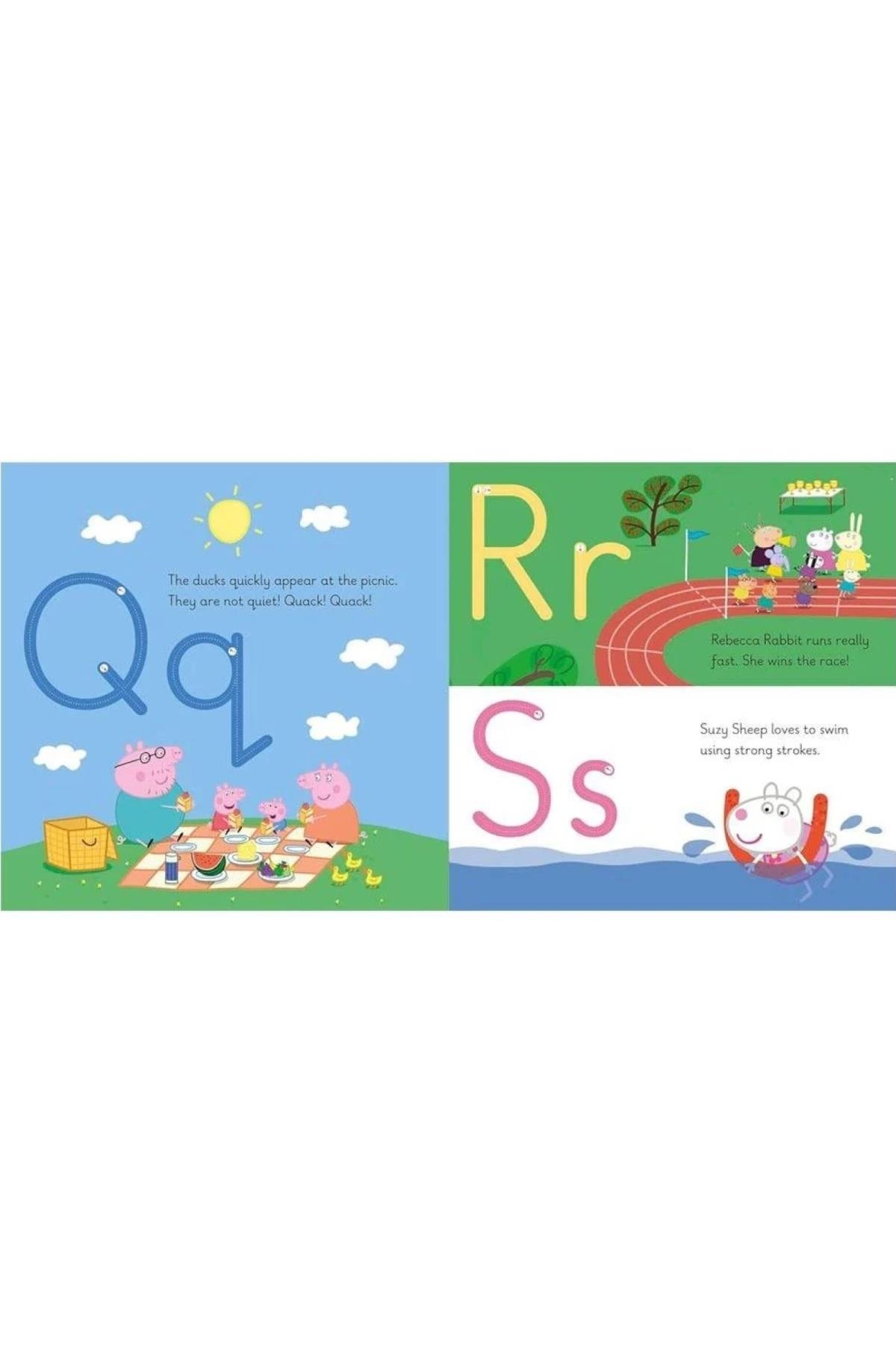 Ladybird / Learn With Peppa - Peppas Alphabet Adventure Çok Renkli