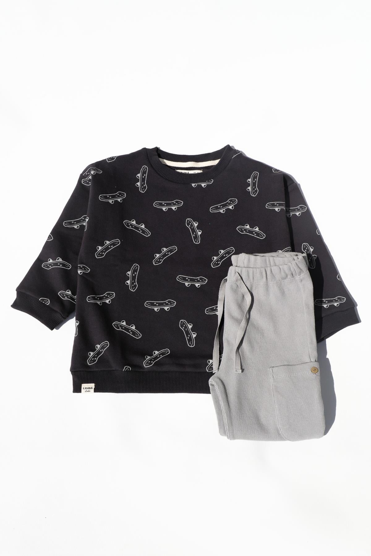 Lavra Studio / BOWIE SWEATSHIRT Antrasit