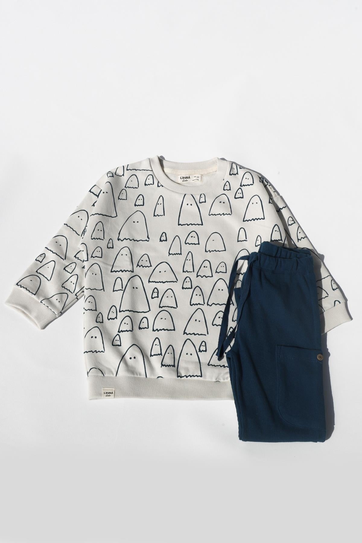 Lavra Studio / BOWIE SWEATSHIRT Ekru