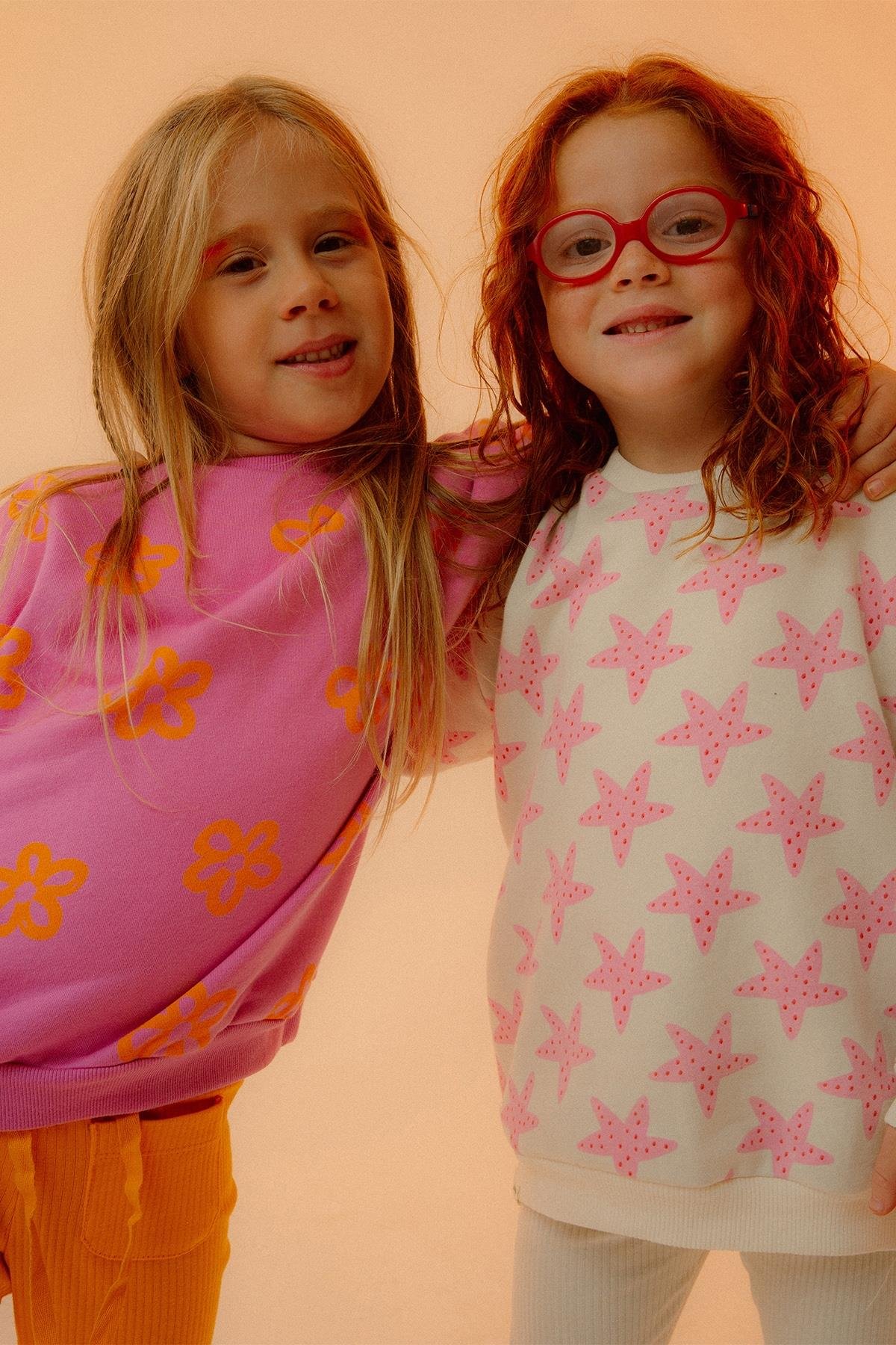 Lavra Studio / MAGGIE SWEATSHIRT EkruPembe