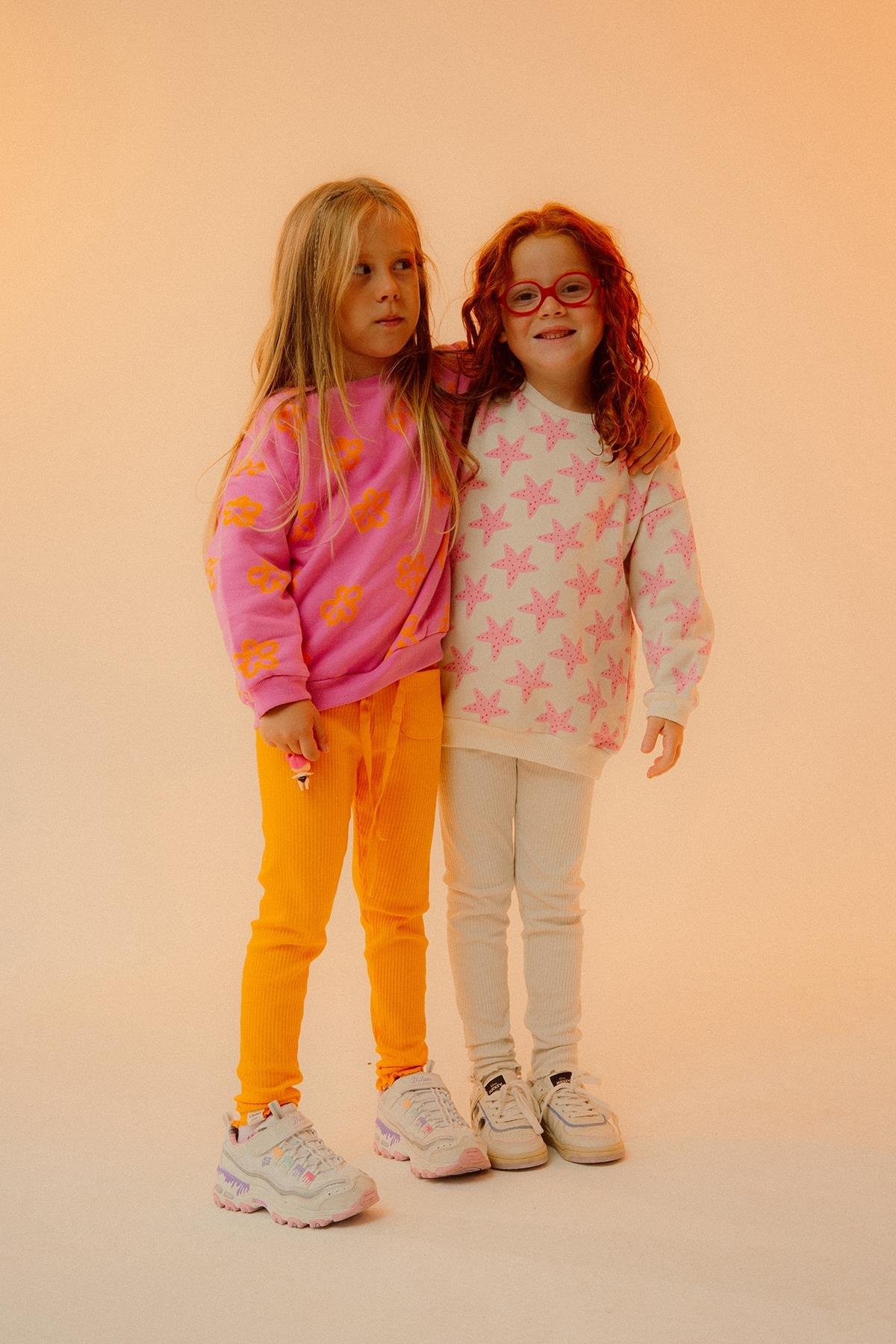 Lavra Studio / MAGGIE SWEATSHIRT EkruPembe