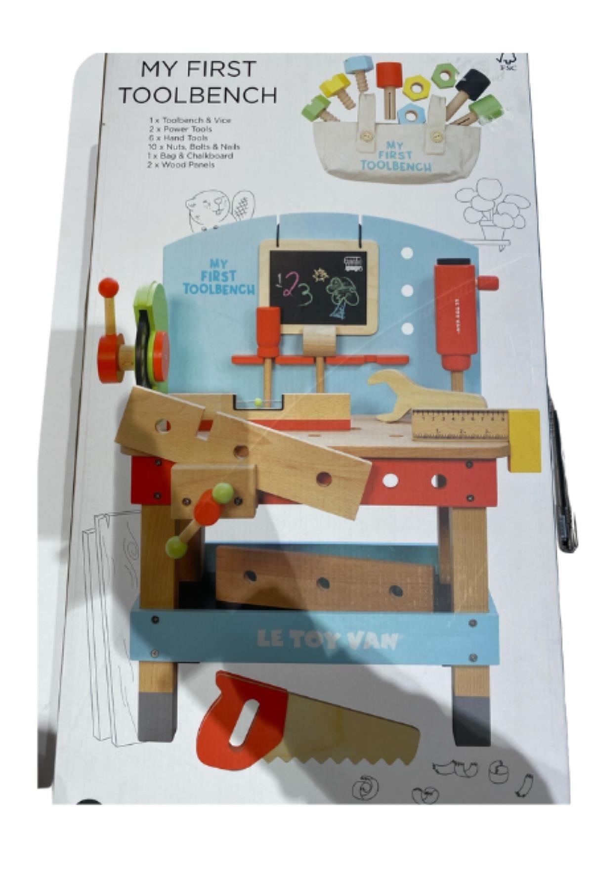 Le Toy Van İlk Marangoz Tezgahım Çok Renkli