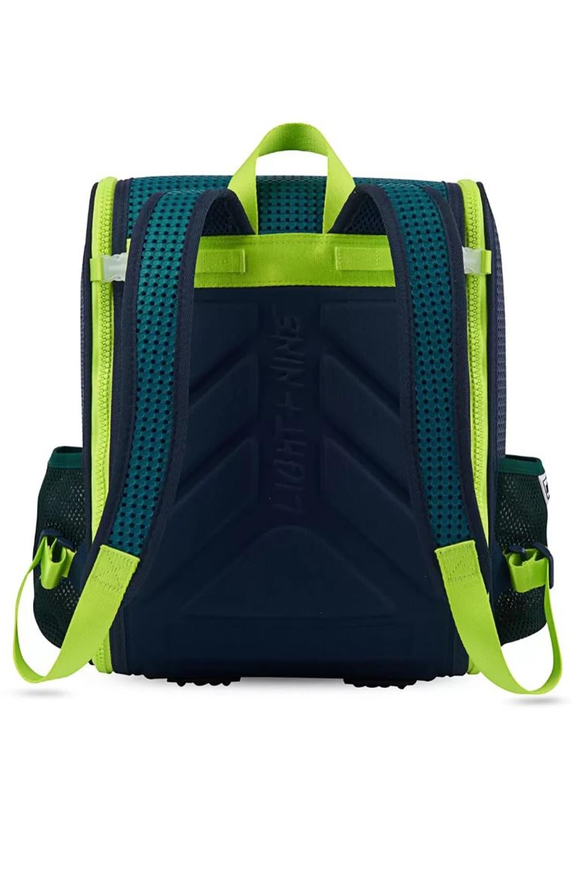 LIGHT PLUS NINE Student Sırt Çantası  / Surf Lime Çok Renkli