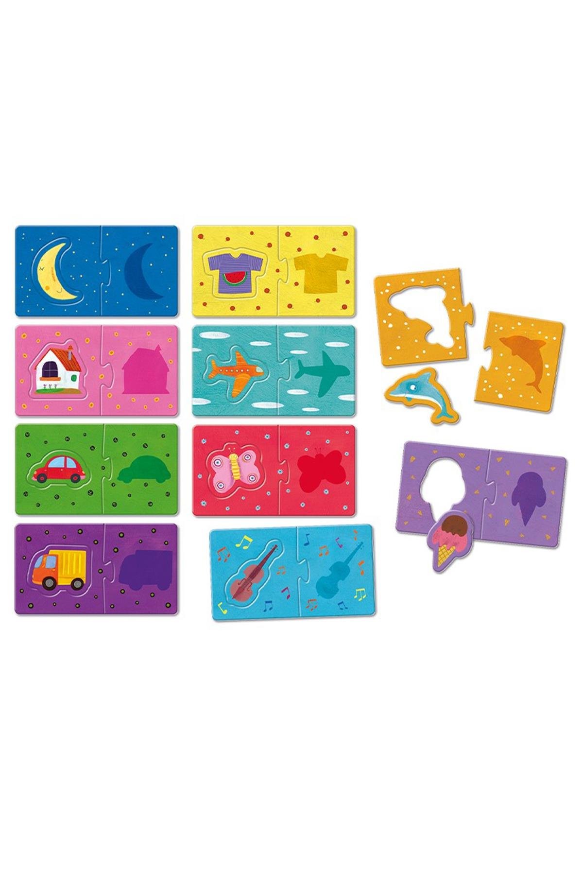 LOGIC MONTESSORI - FIND THE SHAPE Çok Renkli