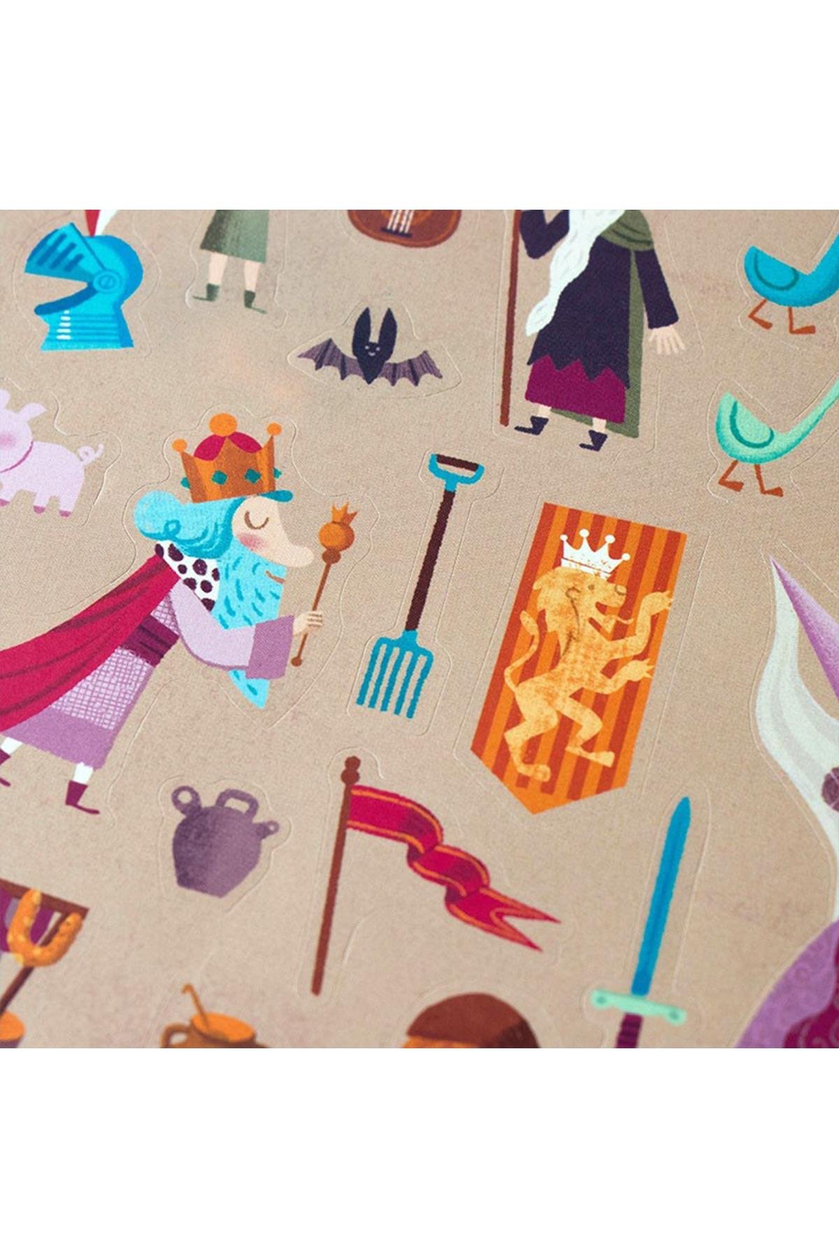 LONDJI ACTIVITIES - STICKERS MEDIEVAL Çok Renkli