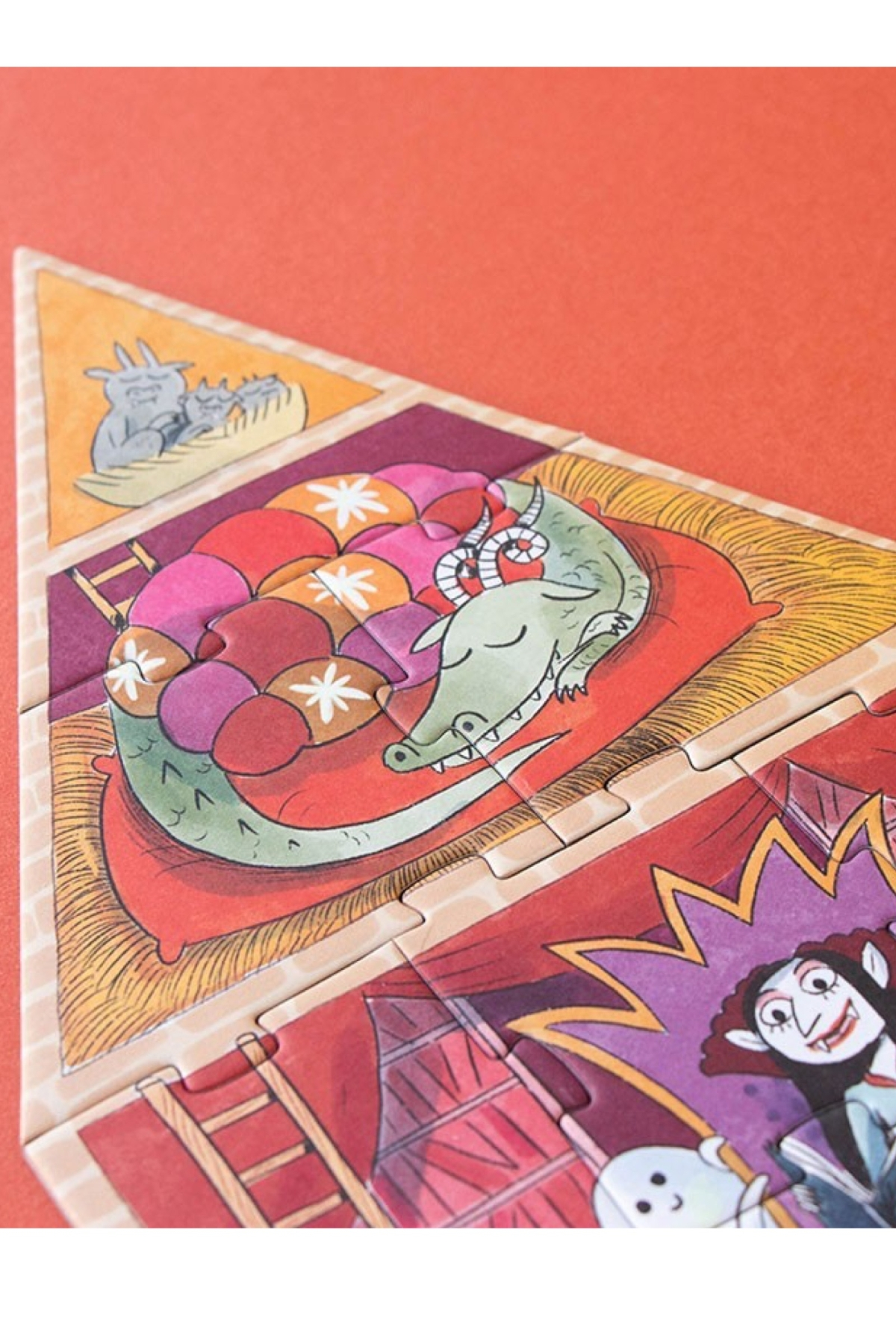 Londji Enchanted Karanlıkta Parlayan Çift Taraflı Puzzle Çok Renkli