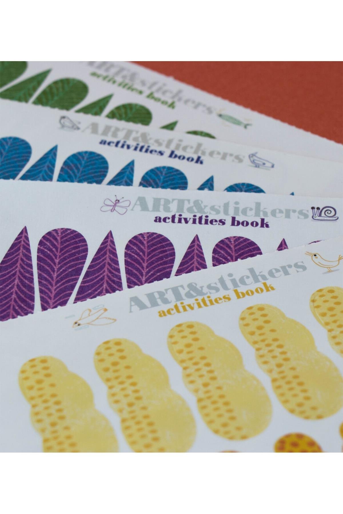 LONDJI lonji Activites book - Art&Stickers Çok Renkli