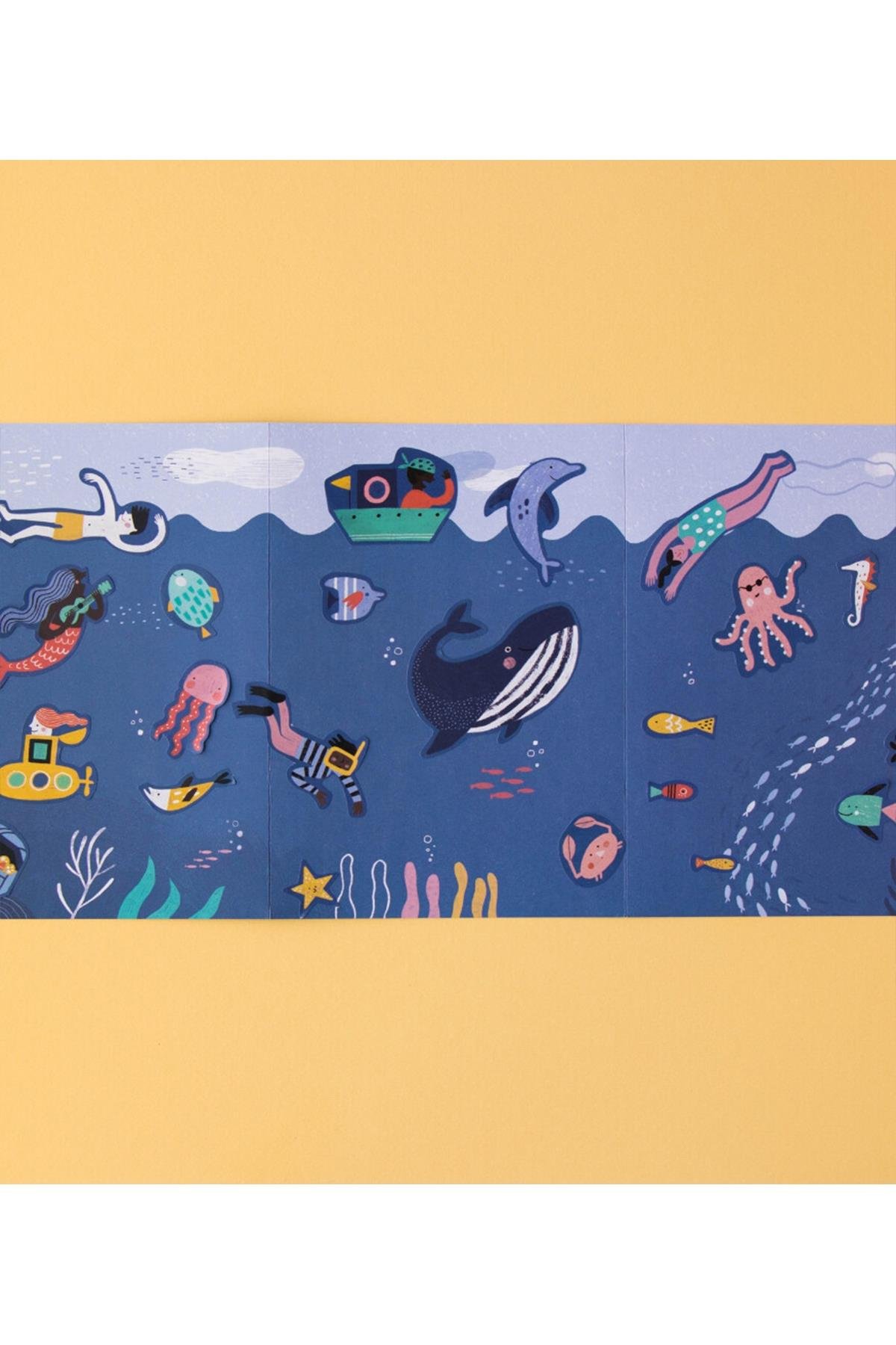 LONDJI Lonji Activities - Stickers Sea Çok Renkli
