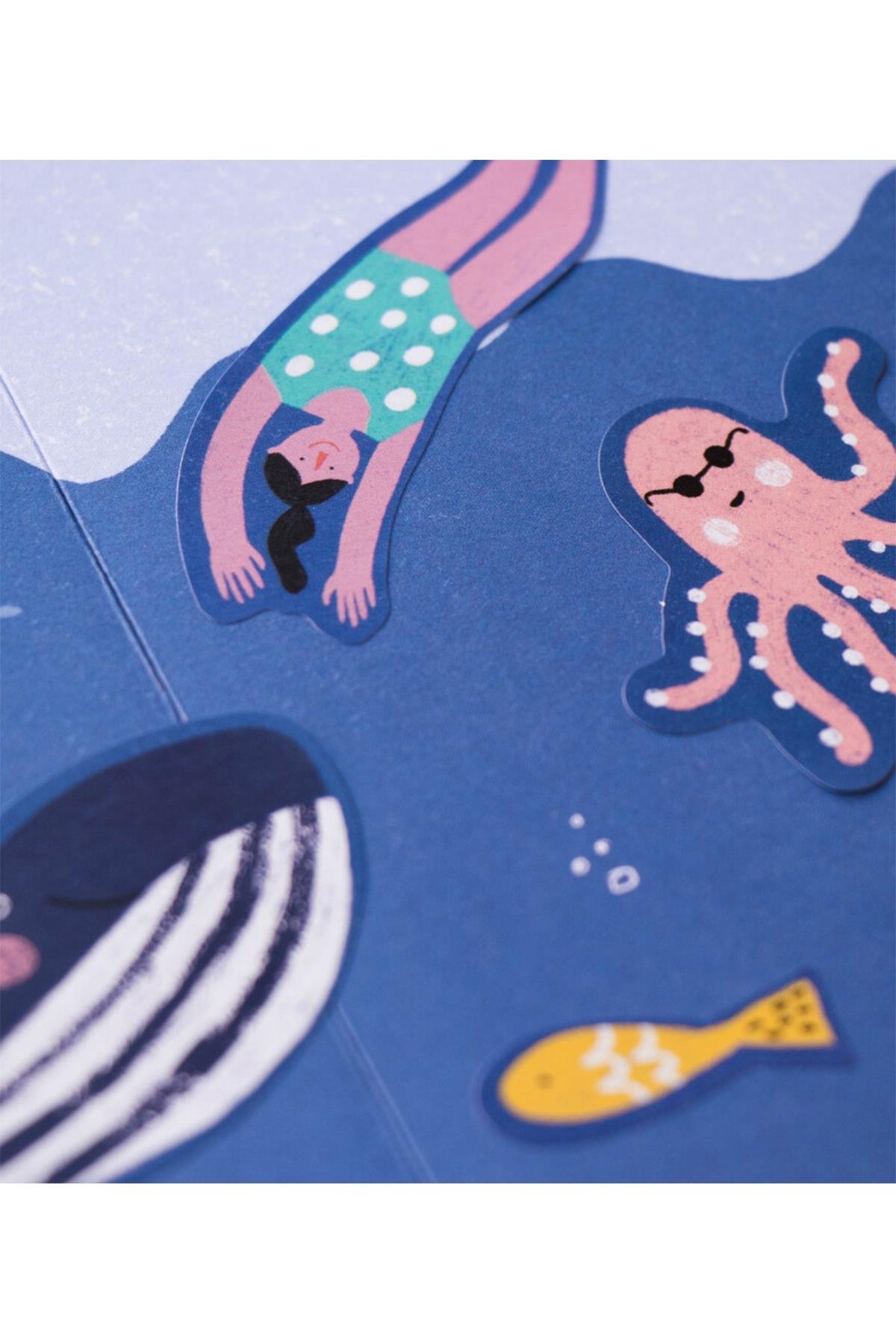 LONDJI Lonji Activities - Stickers Sea Çok Renkli