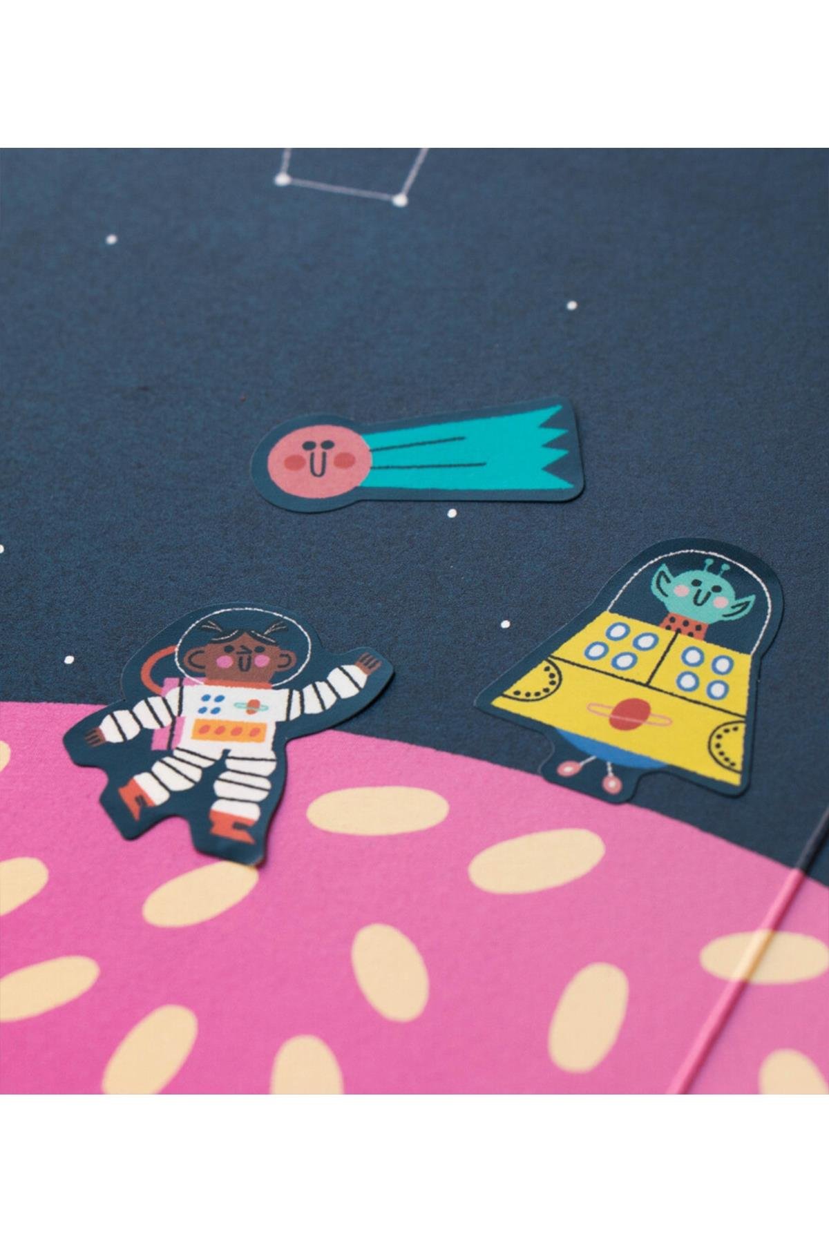 LONDJI  Lonji Activities - Stickers Space Çok Renkli