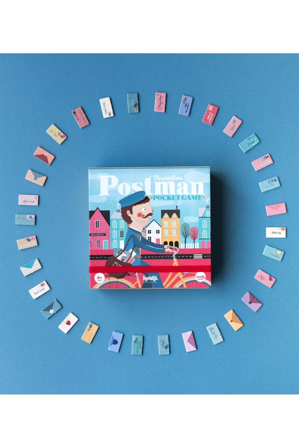 LONDJI  Lonji Pocket Game - Postman Çok Renkli