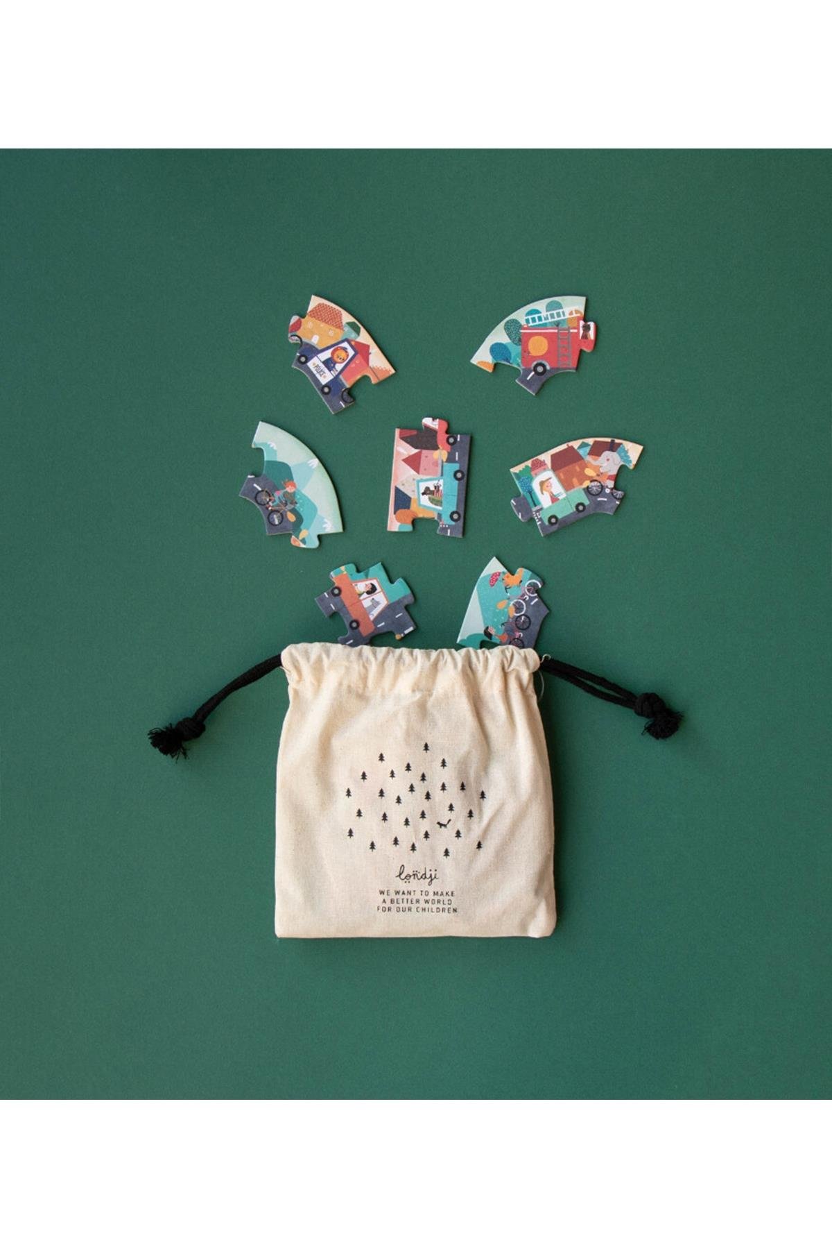LONDJI  Lonji Pocket Puzzle - Petit Voyage *NEW* Çok Renkli