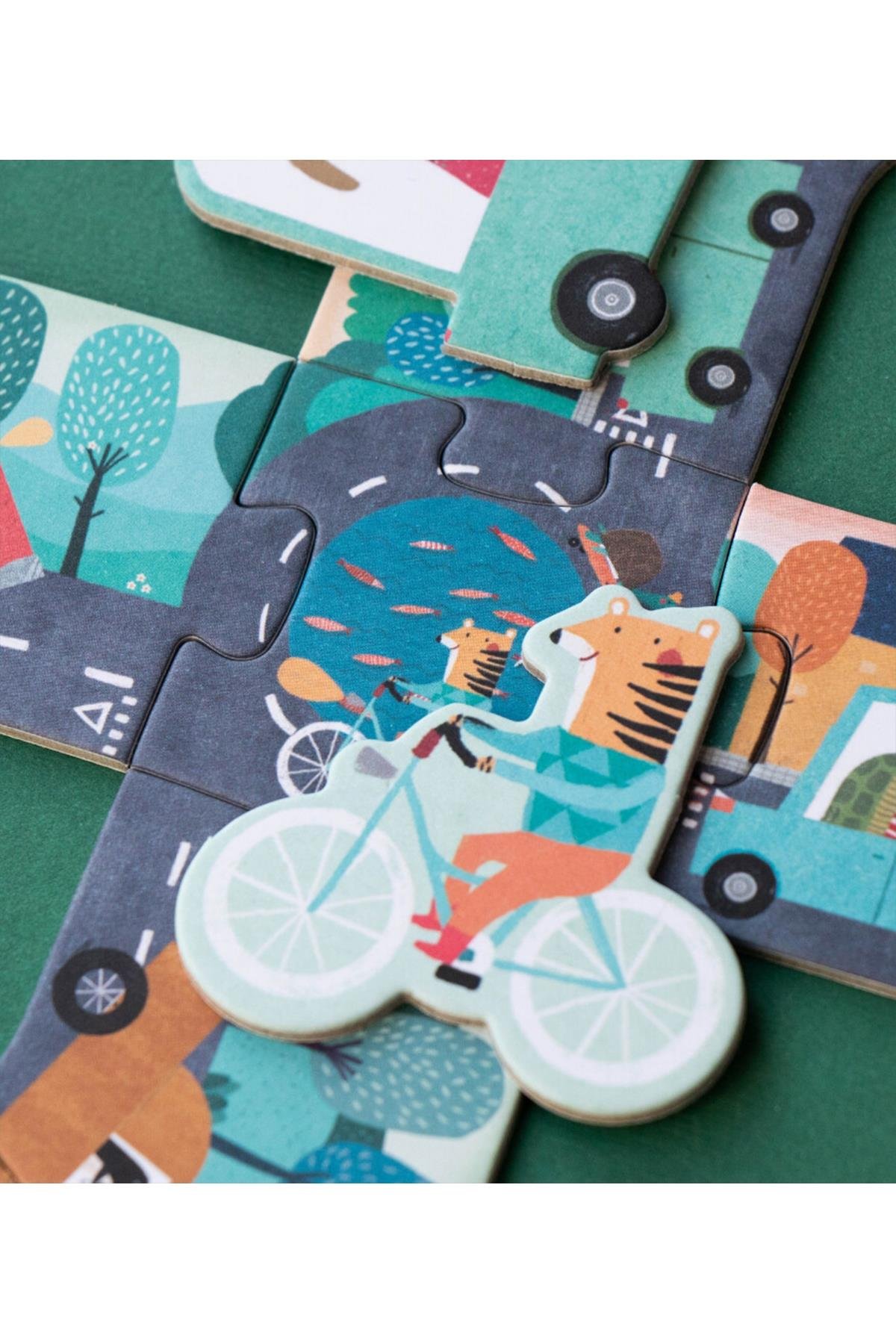 LONDJI  Lonji Pocket Puzzle - Petit Voyage *NEW* Çok Renkli