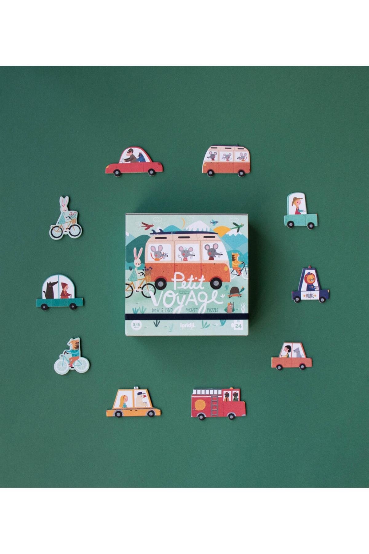 LONDJI  Lonji Pocket Puzzle - Petit Voyage *NEW* Çok Renkli
