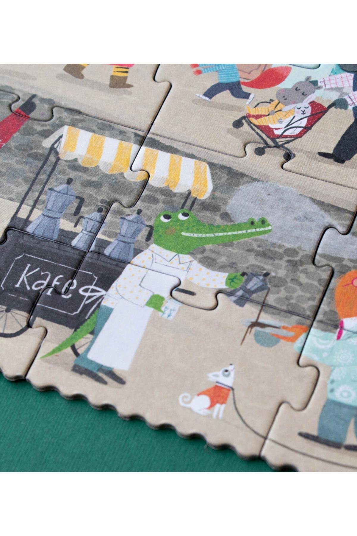LONDJI  Lonji Puzzle -Look Up Çok Renkli