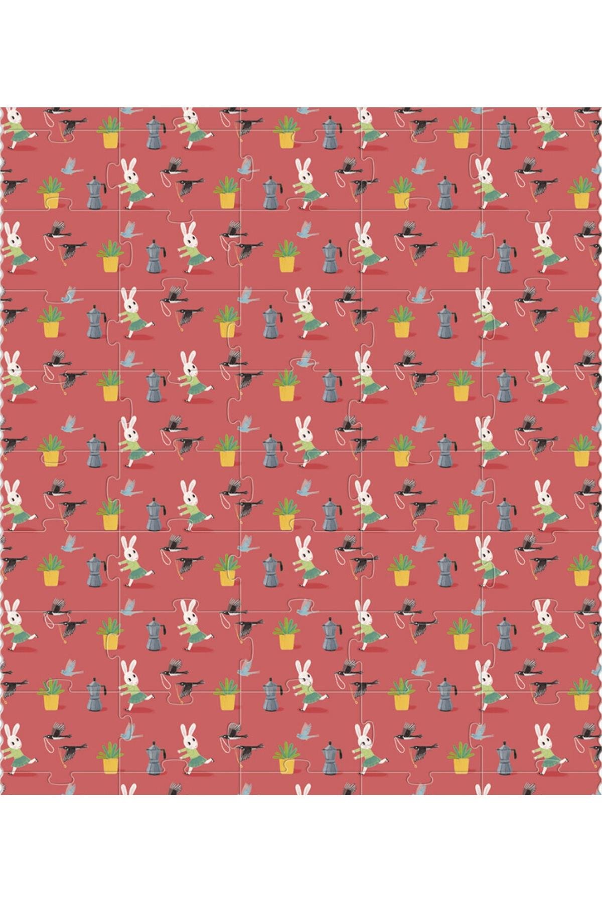 LONDJI  Lonji Puzzle -Look Up Çok Renkli