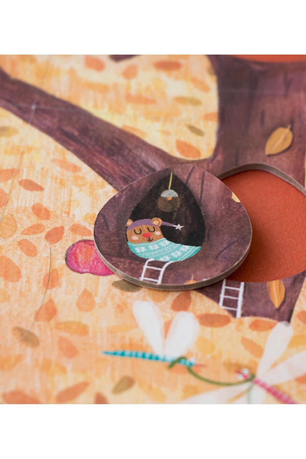 LONDJI Lonji Puzzle - Mon Petit Pommier Çok Renkli