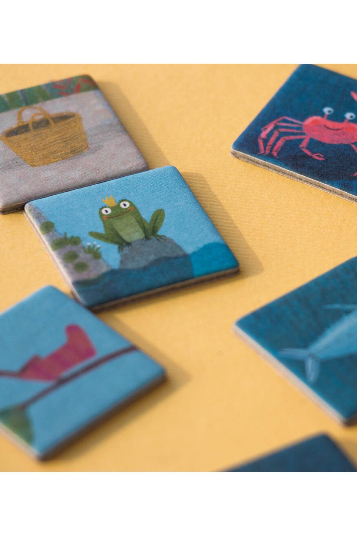 LONDJI  Lonji Puzzle - Tea by the sea Çok Renkli