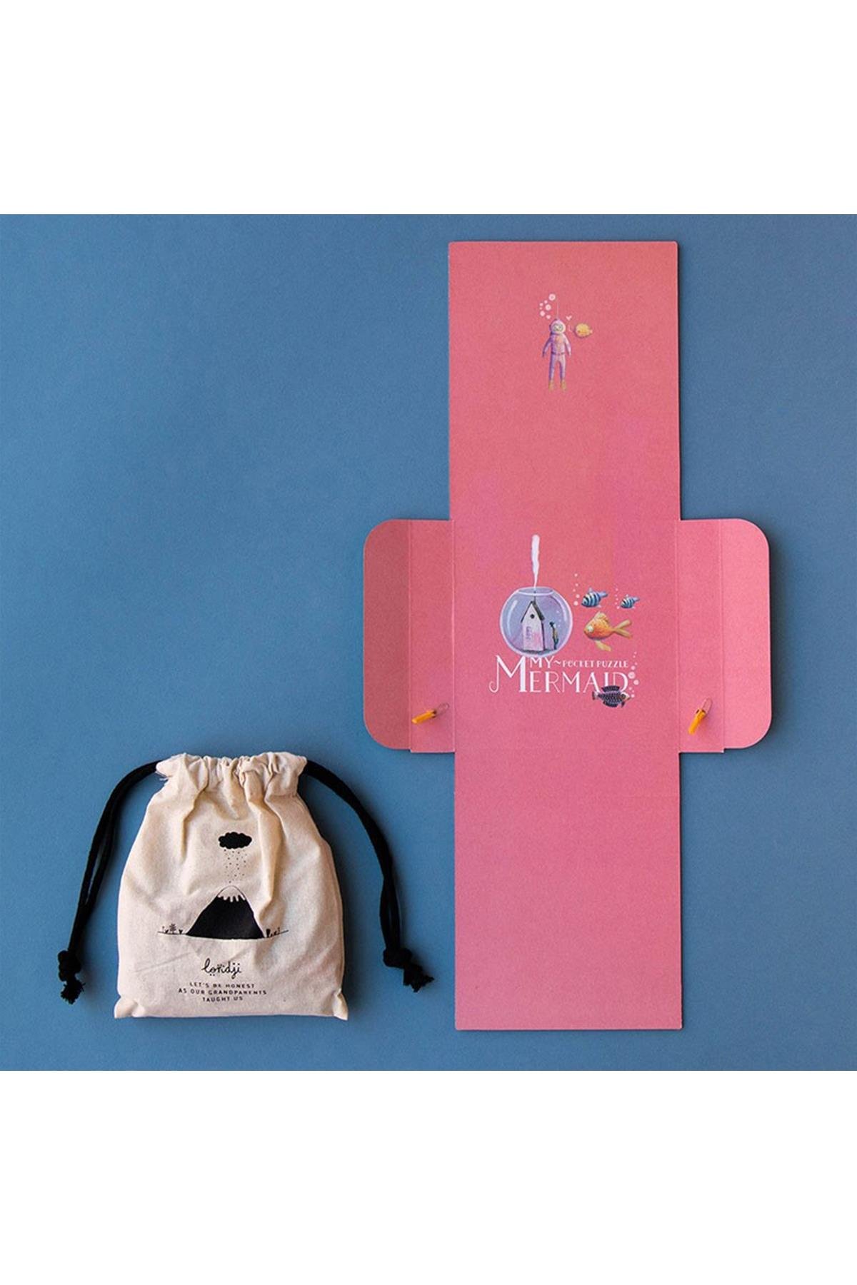 LONDJI POCKET PUZZLE - MY MERMAID Çok Renkli