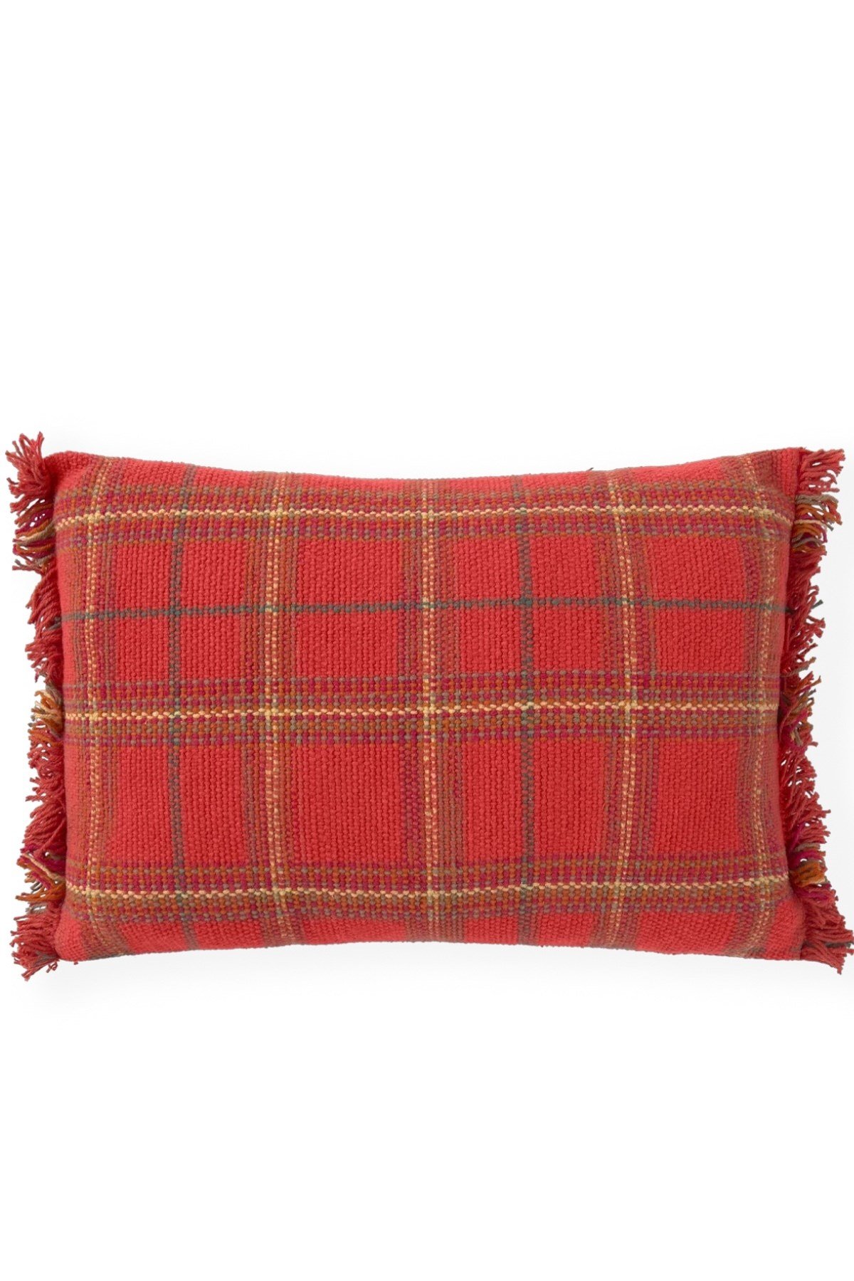 Lorena Canals / Çocuk Odası Yastığı, Tartan Mapple Red Kırmızı