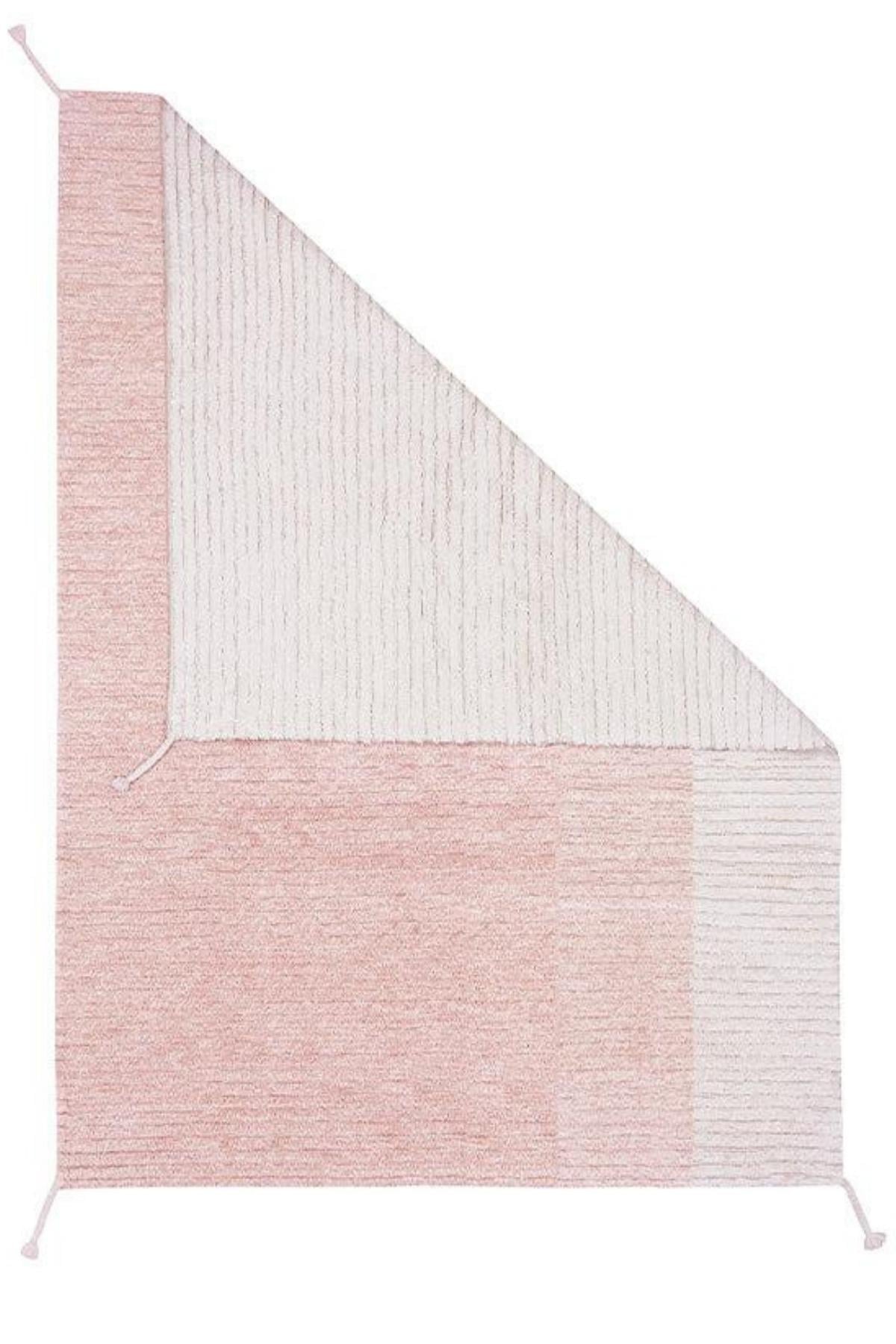 Lorena Canals / Halı, Gelato Pink Çift taraflı Pembe