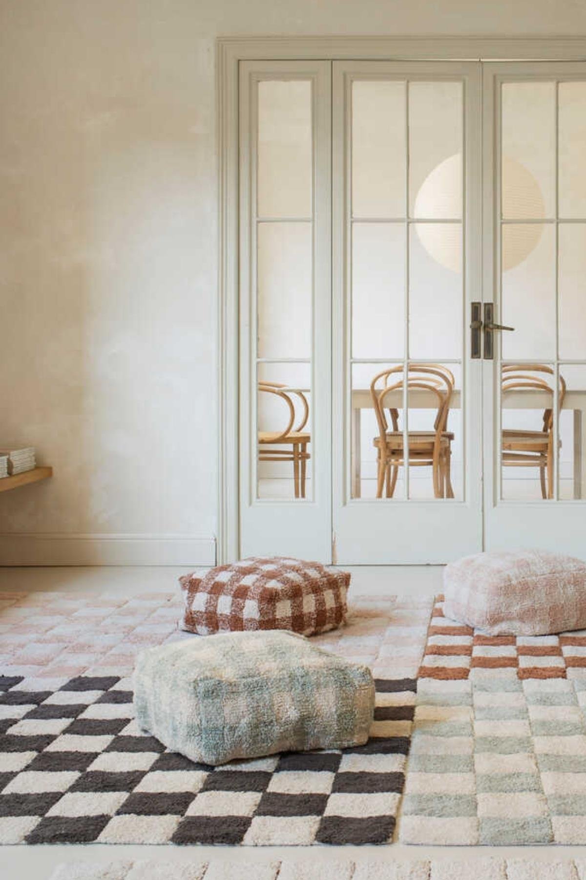 Lorena Canals / Kitchen Tiles Rose Halı KremPudra