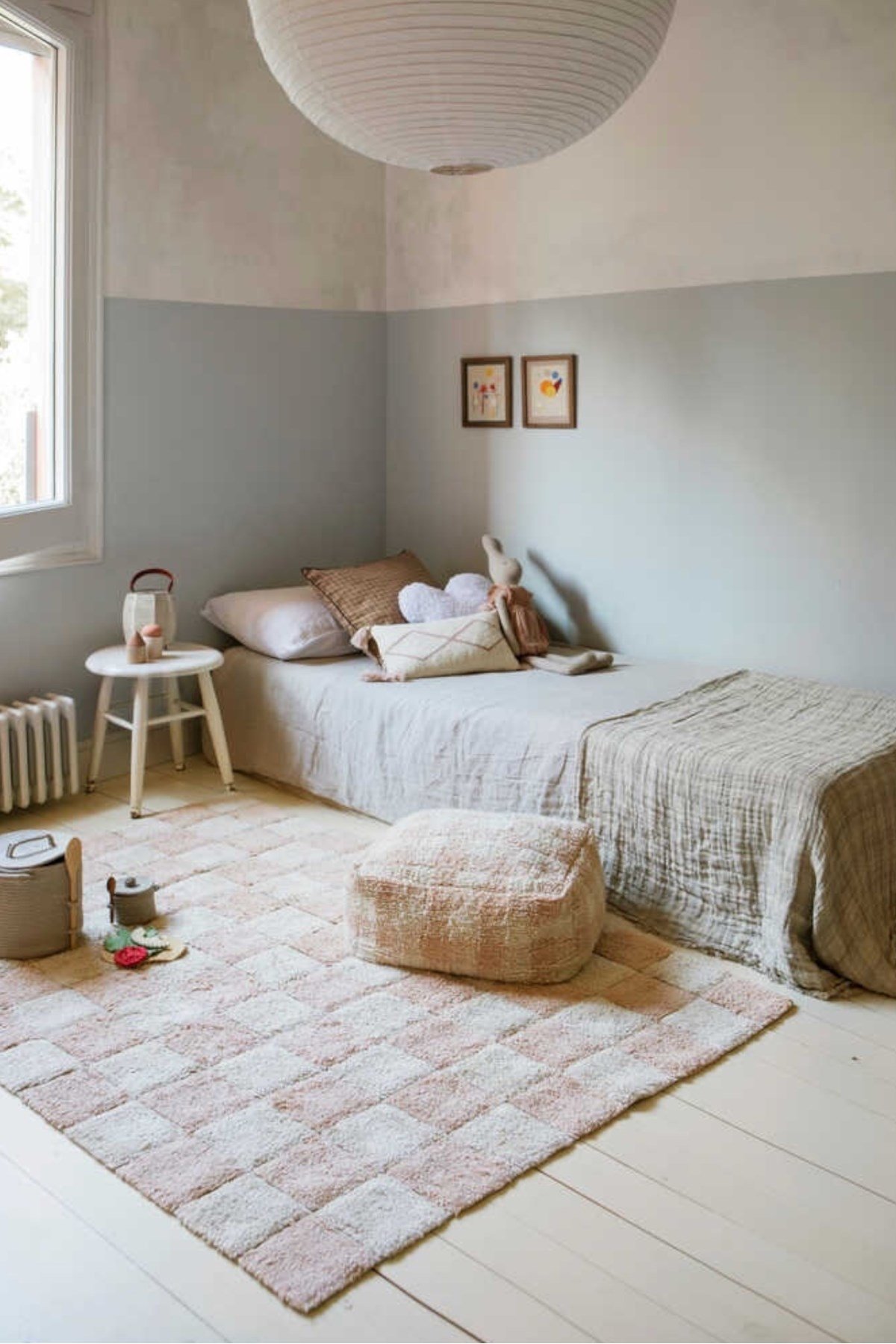 Lorena Canals / Puf, Vichy Rose Pembe