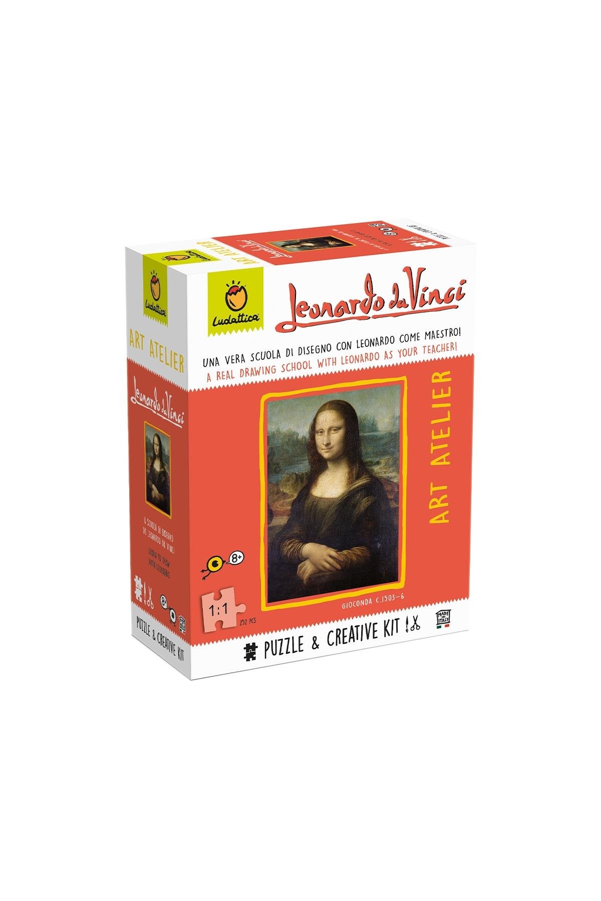 Ludattica /Leonardo Da Vinci - Art Atelier Çok Renkli