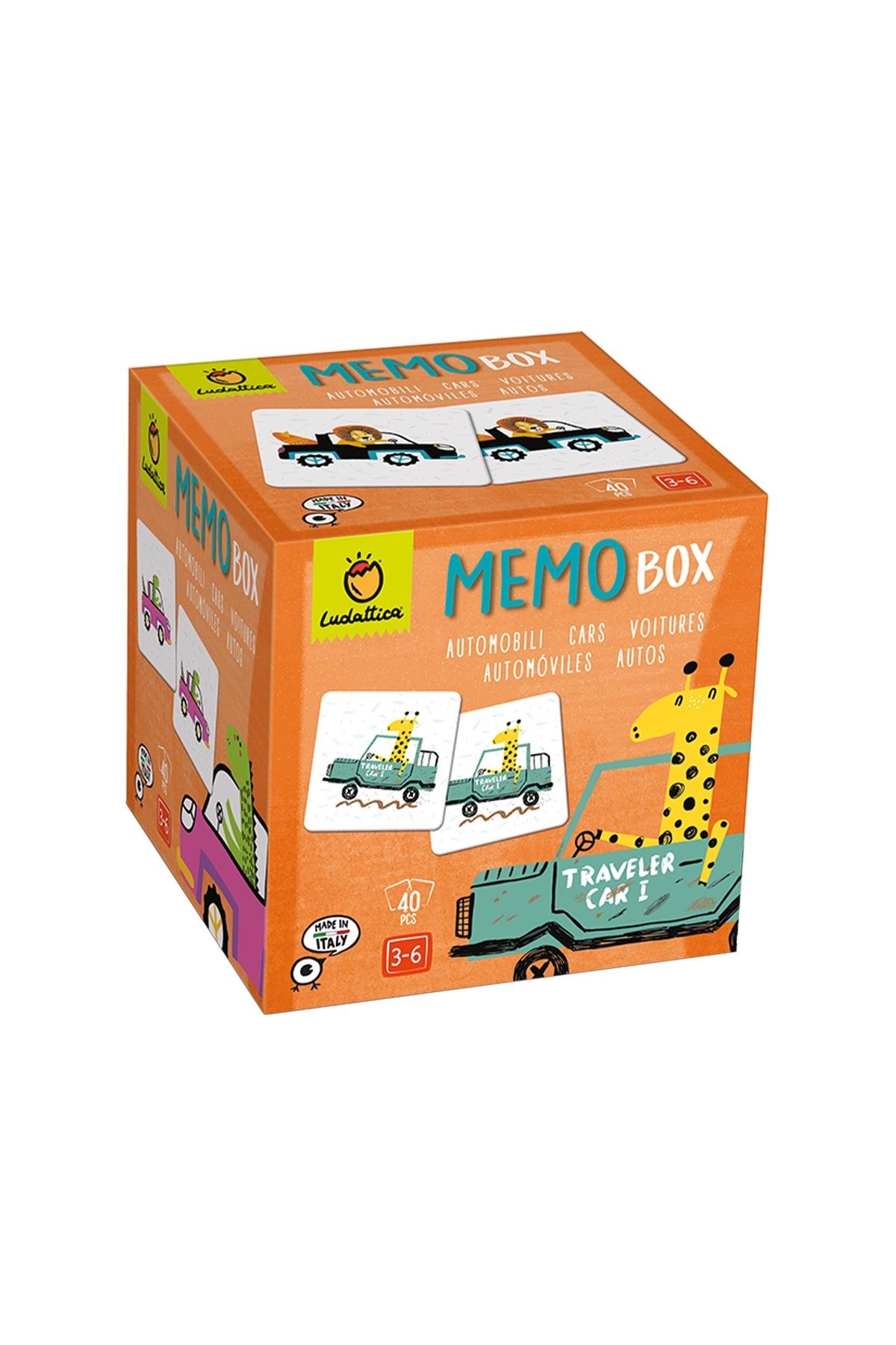 Ludattica /Memo Box - Automobili - Cars Çok Renkli