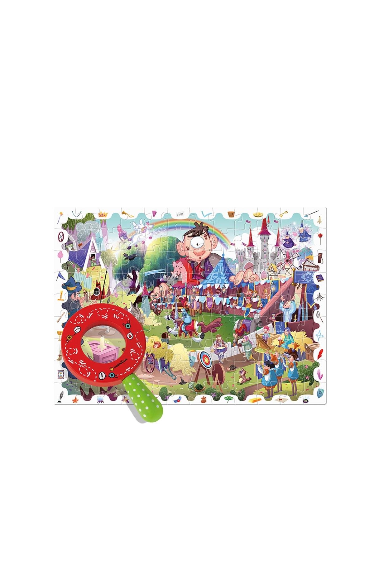Ludattica /Personaggi Fantastici - Detective Puzzle Çok Renkli