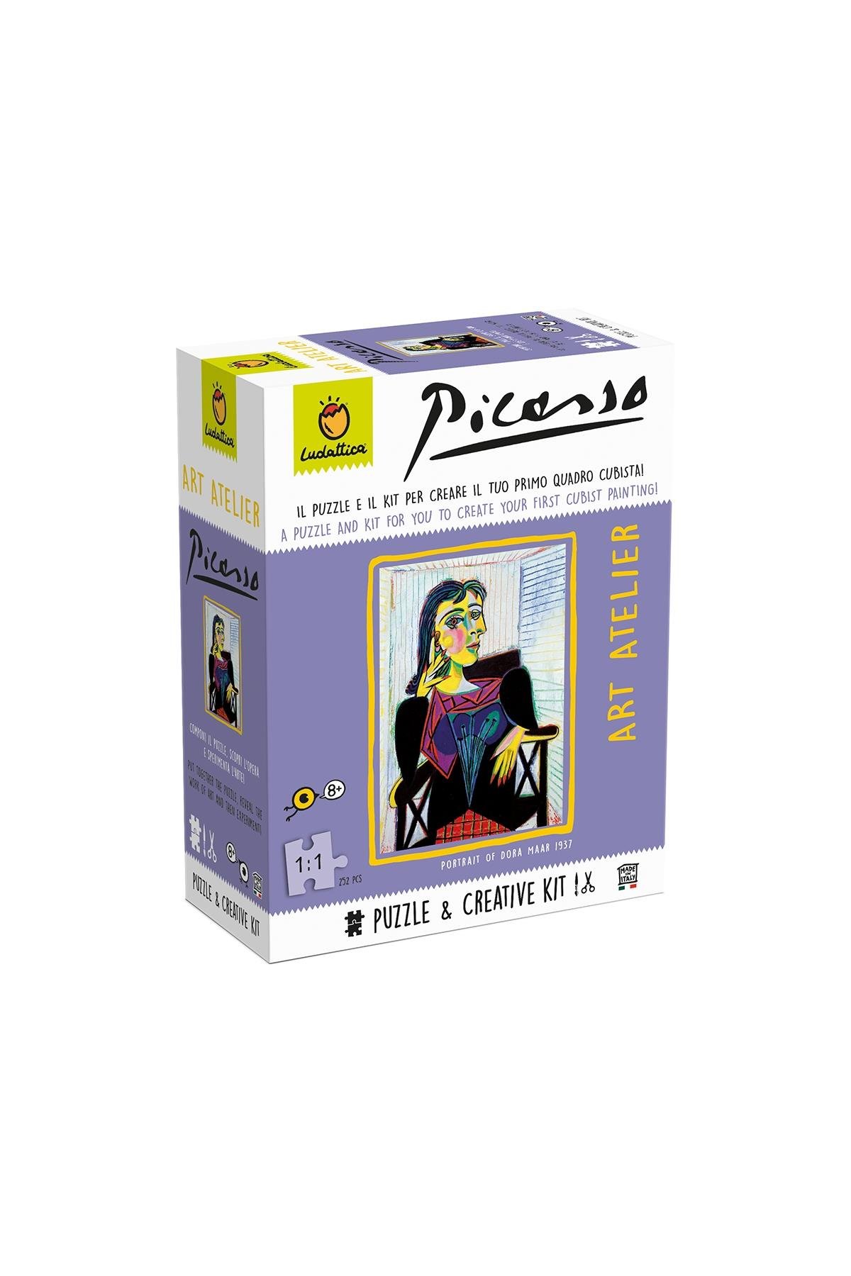 Ludattica /Picasso - Art Atelier Çok Renkli