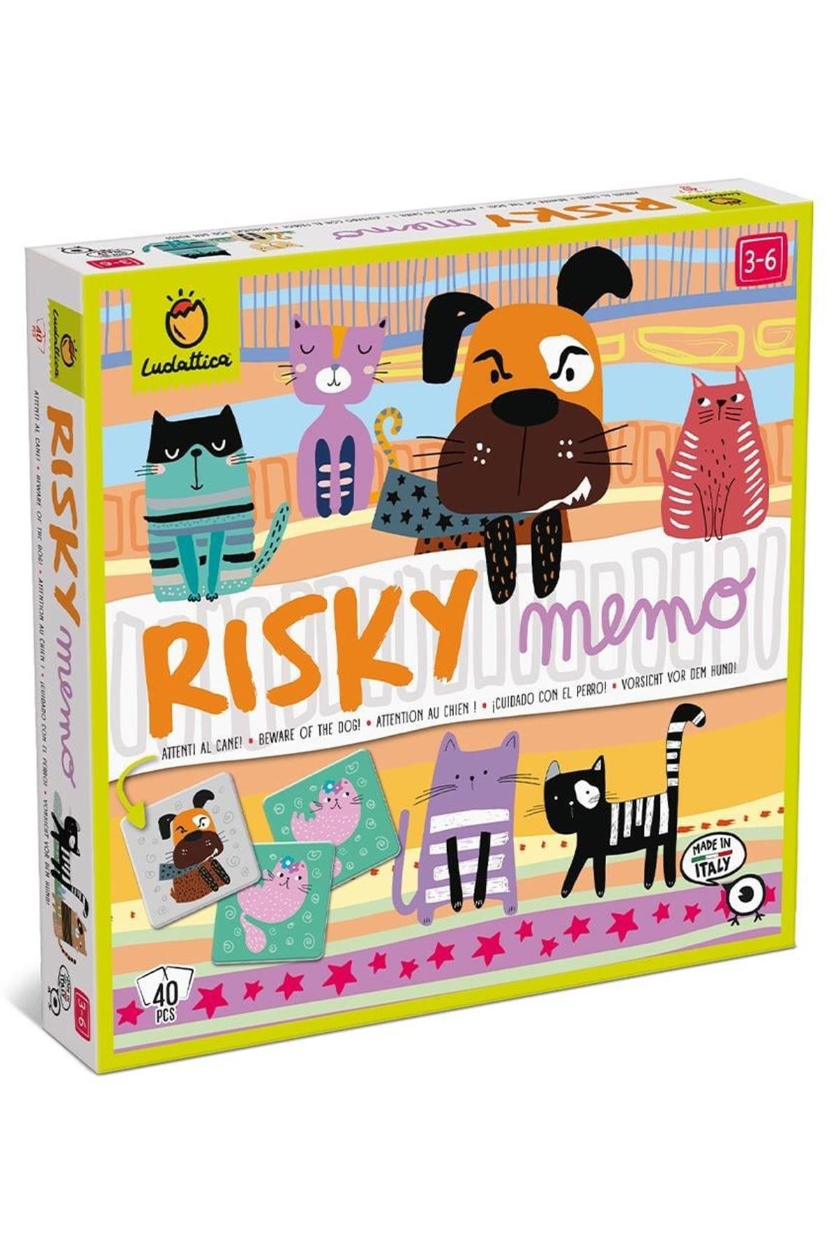 Ludattica / RISKY MEMO - BEWARE OF THE DOG Çok Renkli