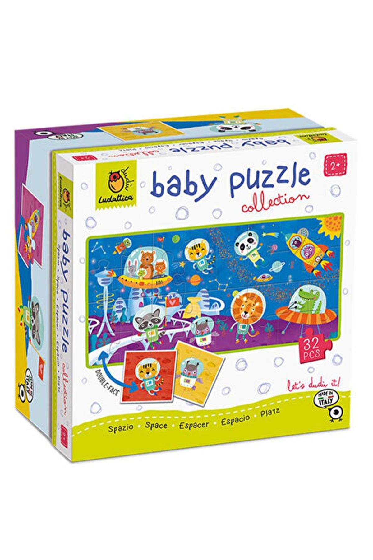 Ludattica / Spazio - Space - Baby Puzzle Collection Çok Renkli