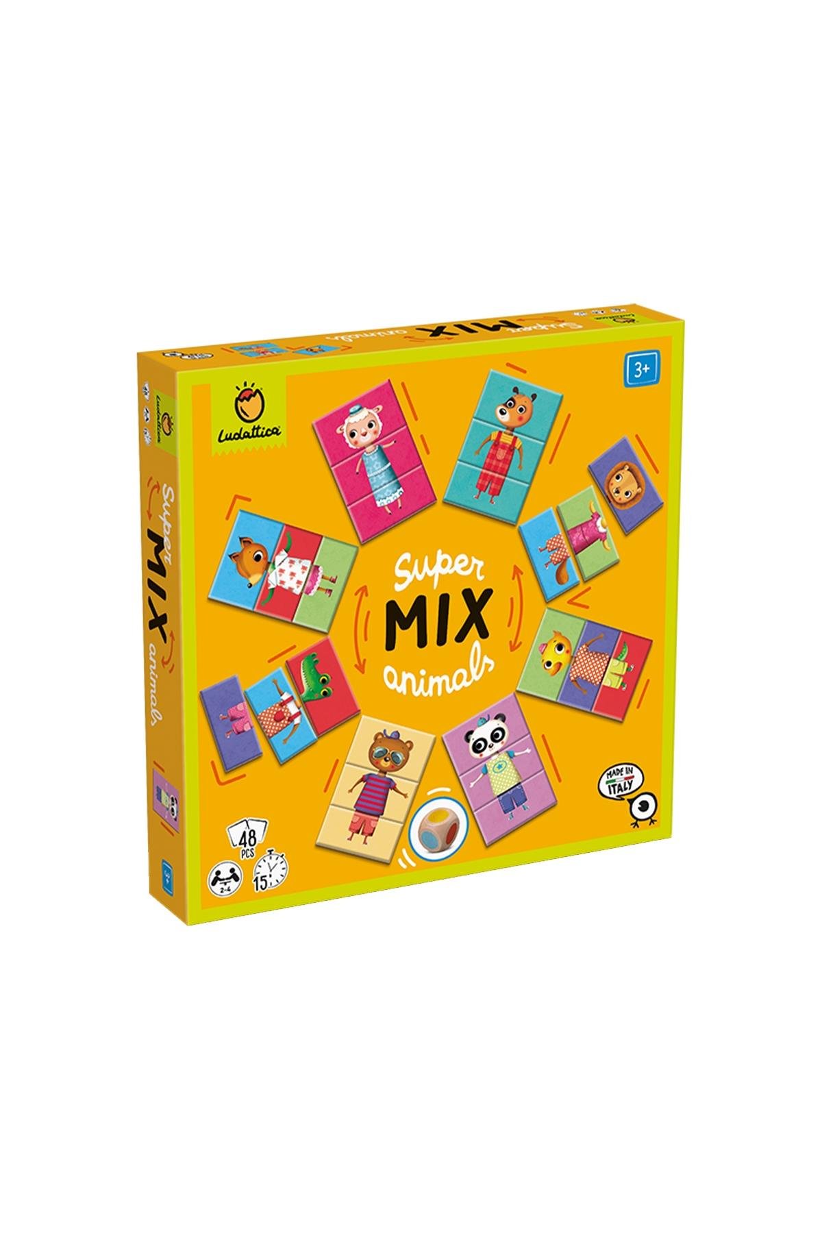 Ludattica /Super Mix Animals Çok Renkli