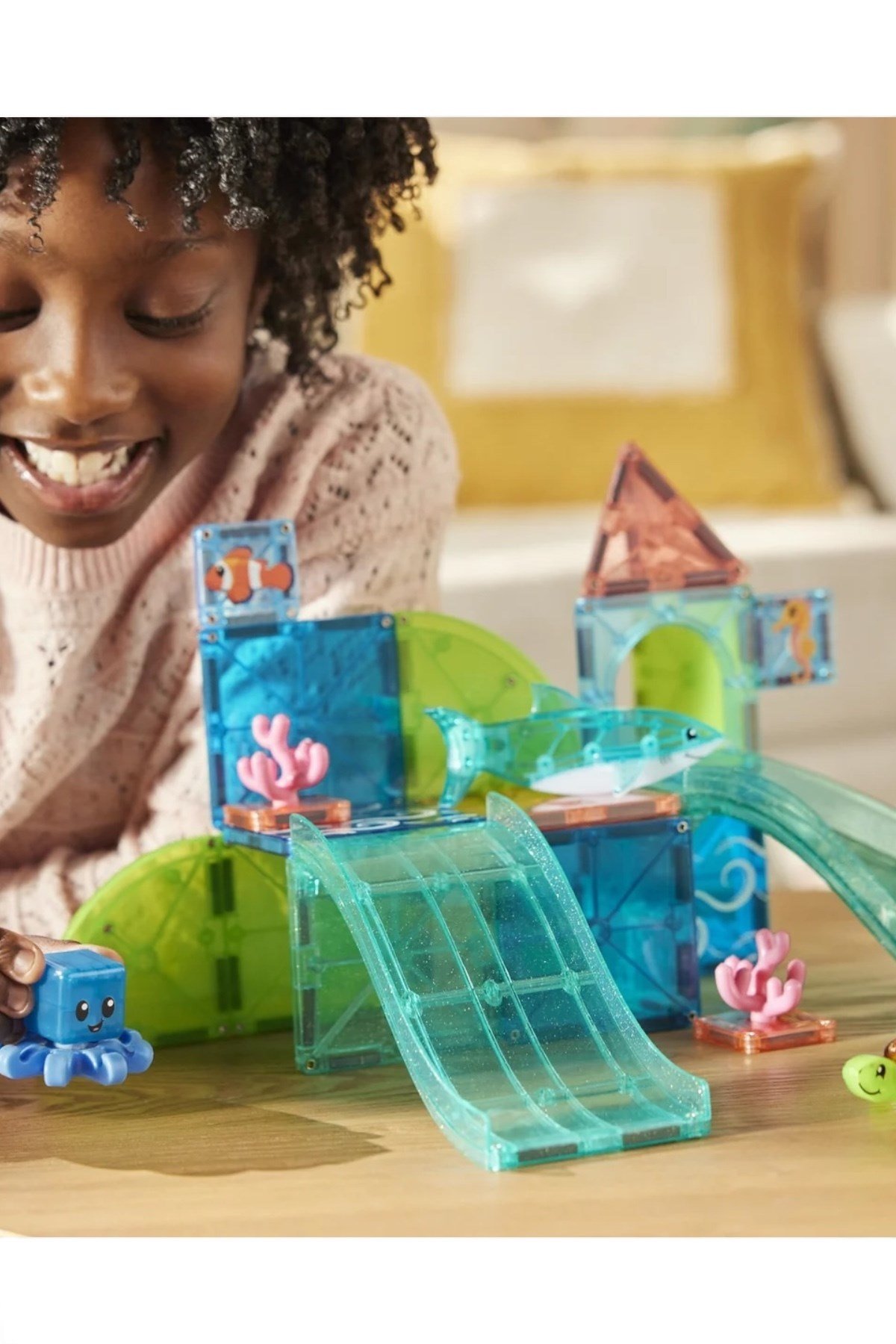 MAGNA-TILES® - Coral Reef Manyetik Bloklar - 25 Parça Çok Renkli